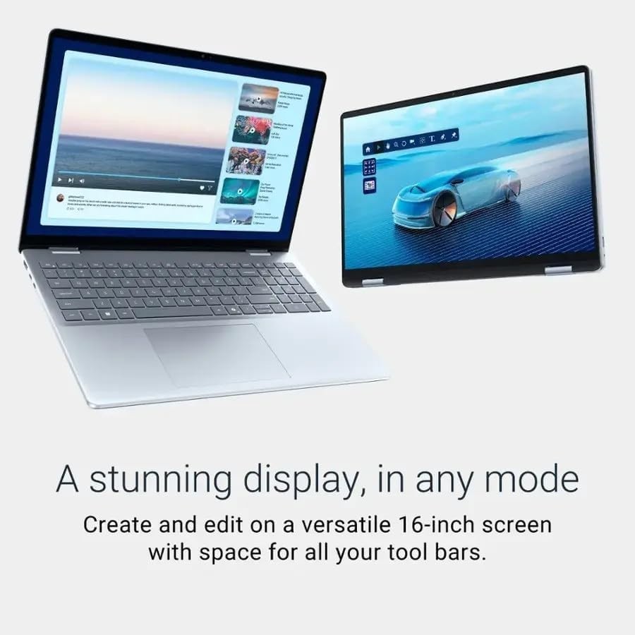 Dell Plus 2-in-1 14″ WUXGA Touchscreen Laptop Intel Core Ultra 7 256V 2TB SSD