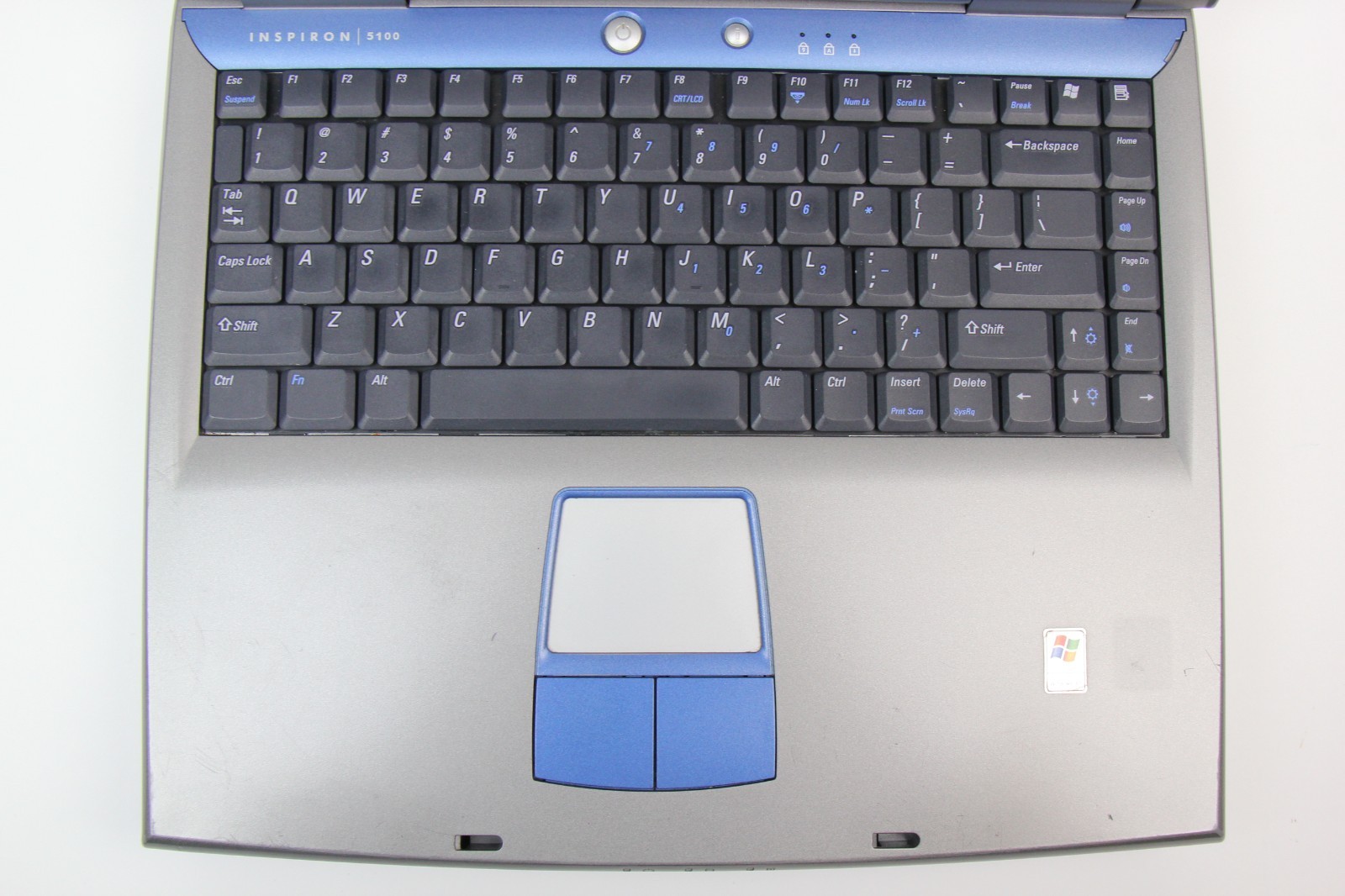 Dell Inspiron 5100 Retro Gaming WinXP Laptop – 2.66GHz P4, 384MB RAM, ATI 7500