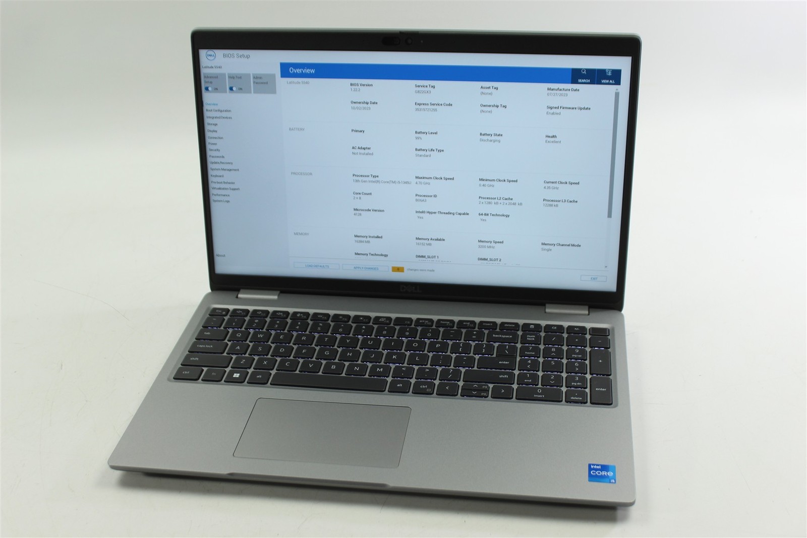 Dell Latitude 5540 15.6″ FHD i5-1345U 1.6GHz 256GB SSD 16GB RAM W11P