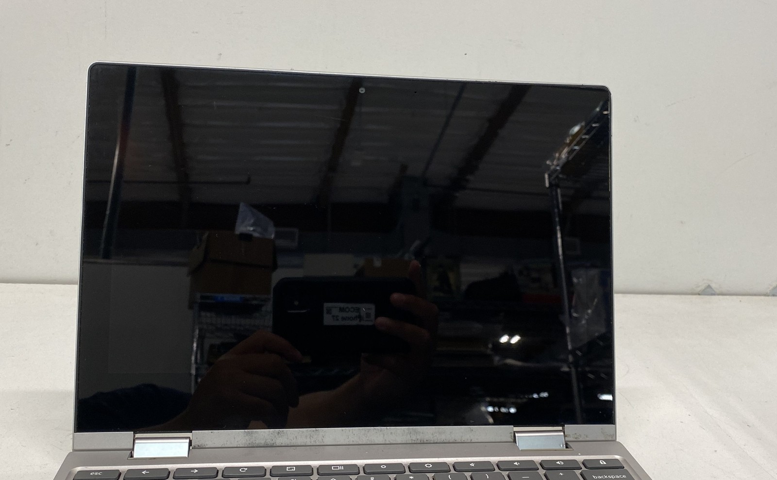Lenovo Chromebook C340-11 11.6″ Intel Laptop Platinum Grey No Sound Tested
