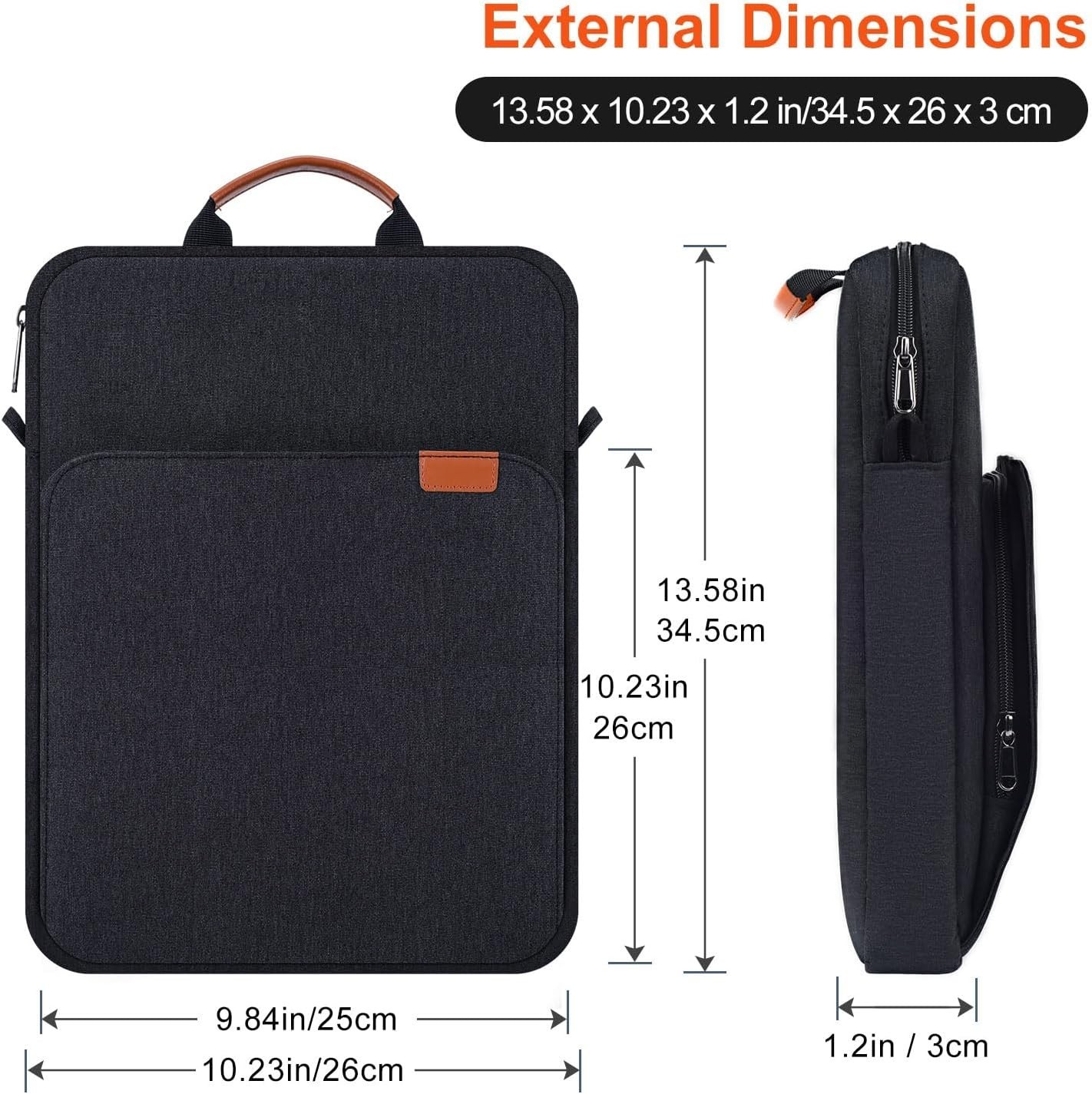 12.9-14.2 Inch Tablet Sleeve Bag for Samsung Galaxy Tab S11 S10 S9 S8 Ultra 14.6