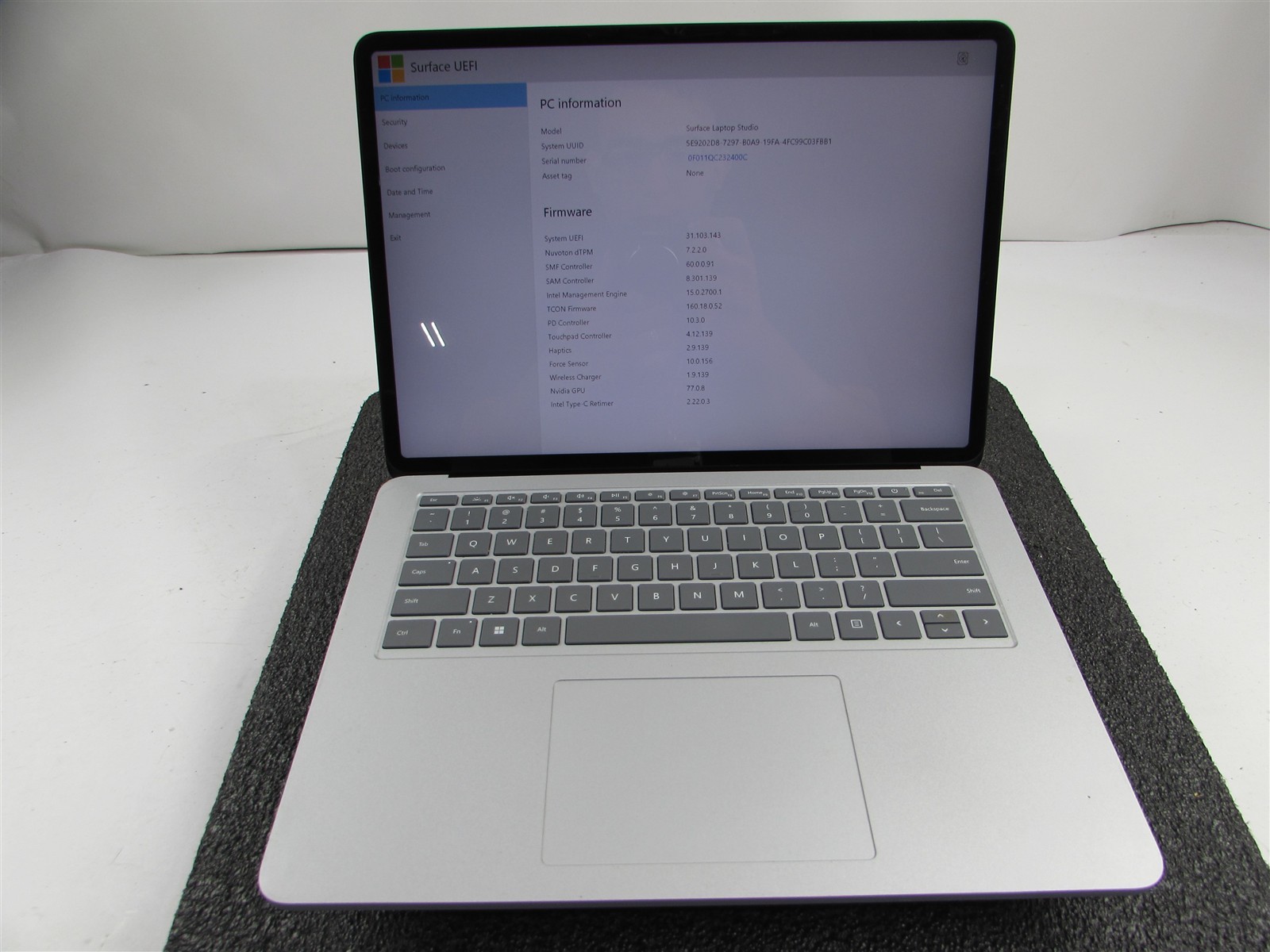 Microsoft Surface Laptop Studio 1964 i7-11370H 1TB SSD 32GB RTX A2000 *No A/C*