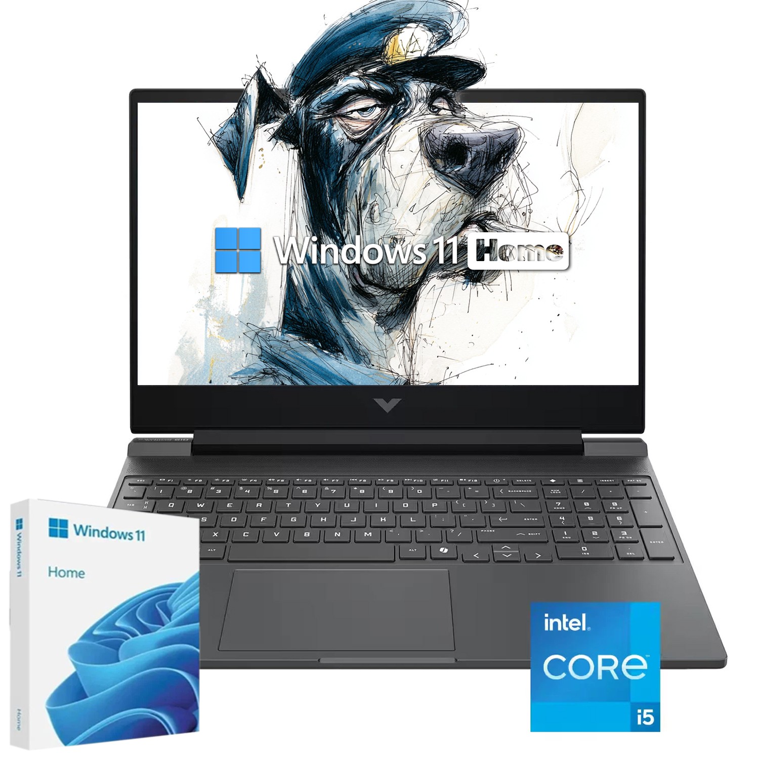 📍HP Victus 15.6 in FHD 144Hz Gaming Laptop Intel i5 NVIDIA RTX 3050 Backlit KB
