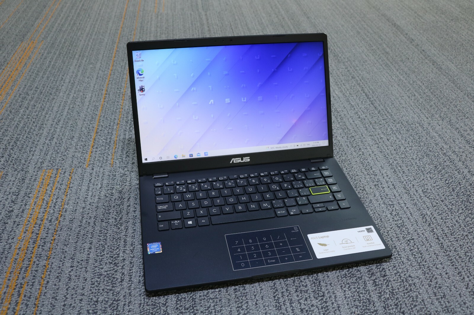 Asus L410M 14″, N5030 1.1GHz, 4GB DDR4, 128GB eMMC, Intel UHD Graphics Laptop