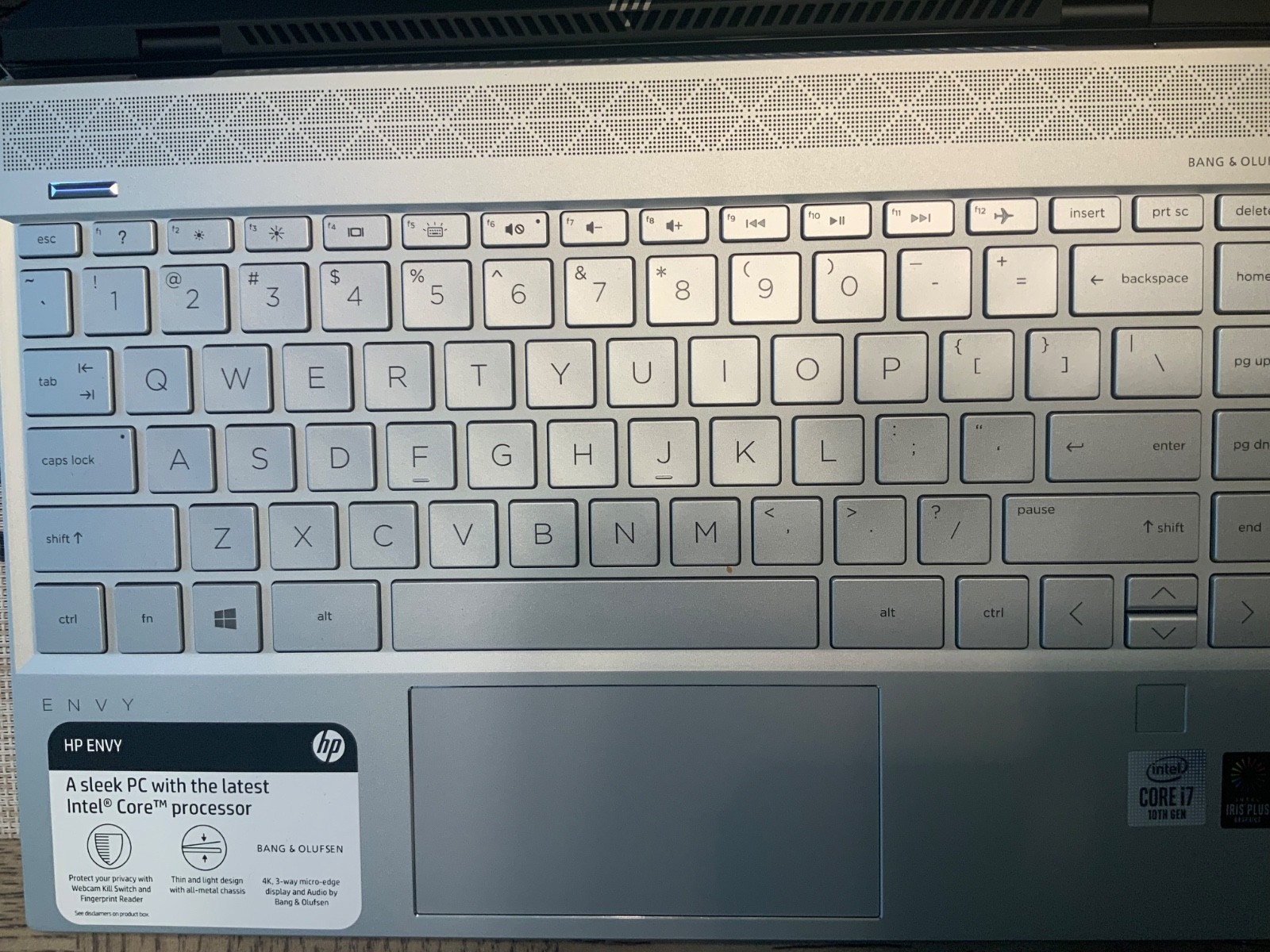 HP Envy 13-aq1013dx 3C311UA 13.3″ Touch Laptop, i7-1065G7/8GB/512 SSD/Win11 Home
