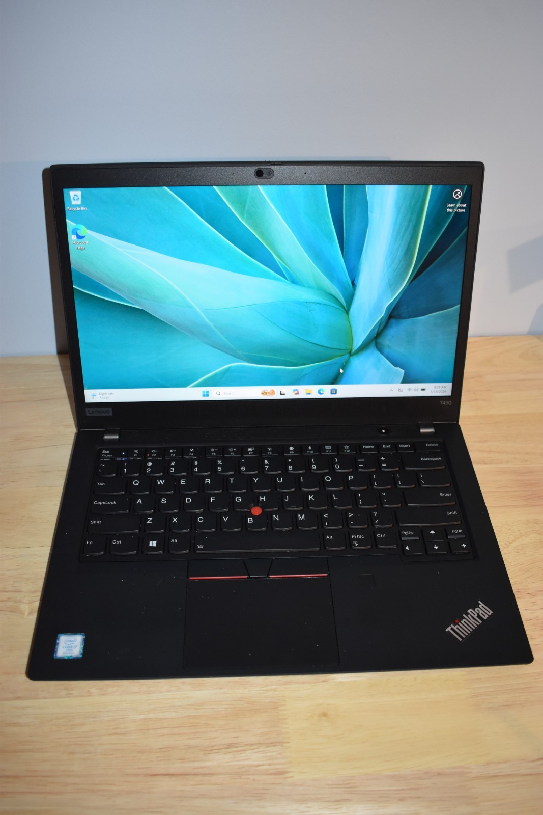 Lenovo Thinkpad T490 Quad Core i7-8565U 16GB RAM 512GB SSD 2560×1440 QHD Win 11