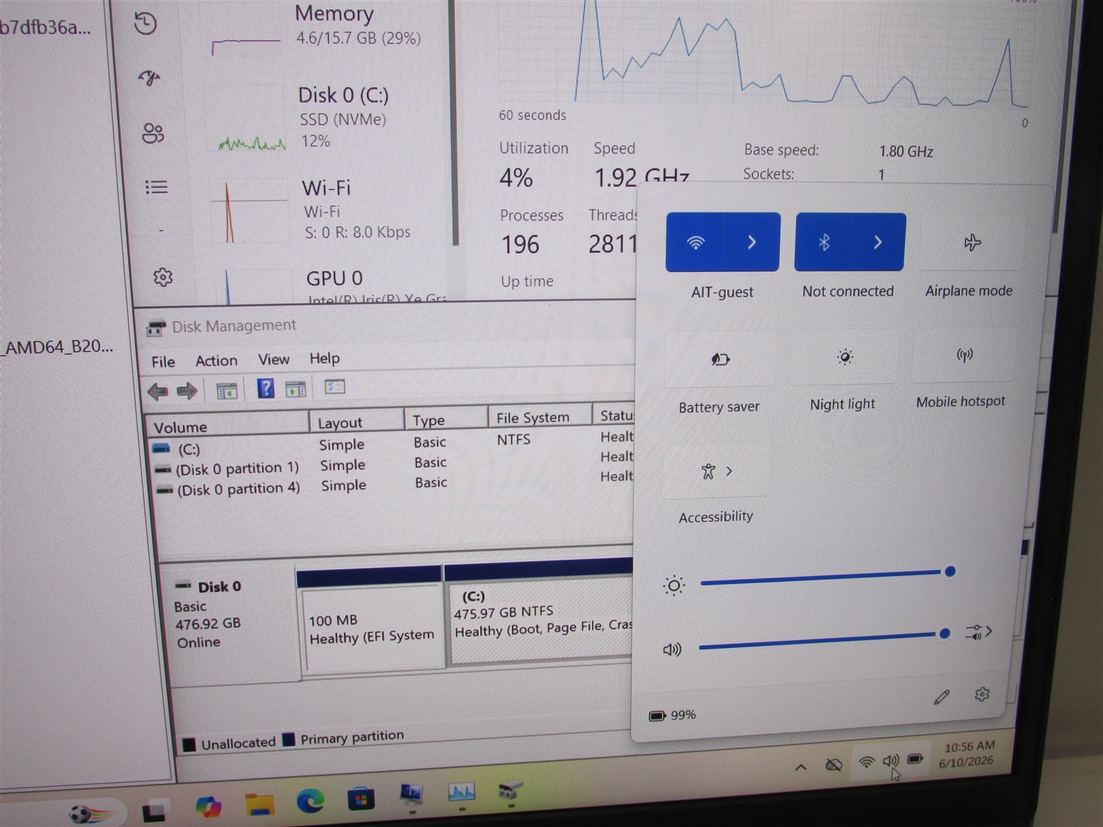 Dell Latitude 5520 i7-1185G7 3.0GHz 16GB RAM 512GB NVME 15.6″ Win11 Pro COSM DMG