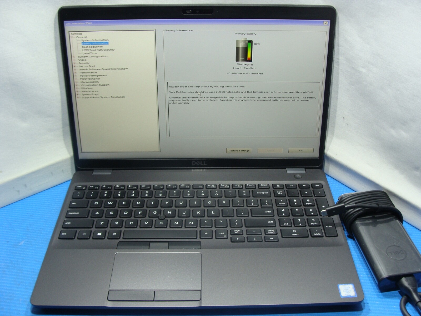 DEAL! Sim Ready 15.6″ FHD Dell Precision 3541 i7-9850H 16GB 512GB Nvidia P620