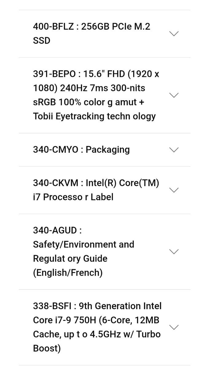 Alienware M15 R2 PARTS OR REPAIR Intel i7-9 – 16GB RAM – NVIDIA RTX 2060