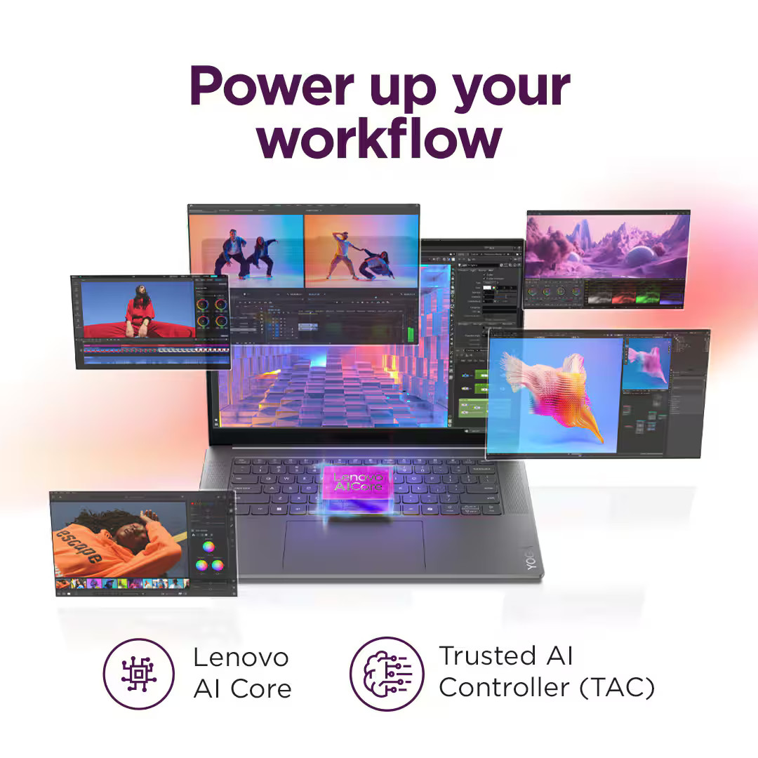 Lenovo – Yoga Slim 7i Aura Edition – Copilot+ PC – 15.33K Touchscreen Lapto…