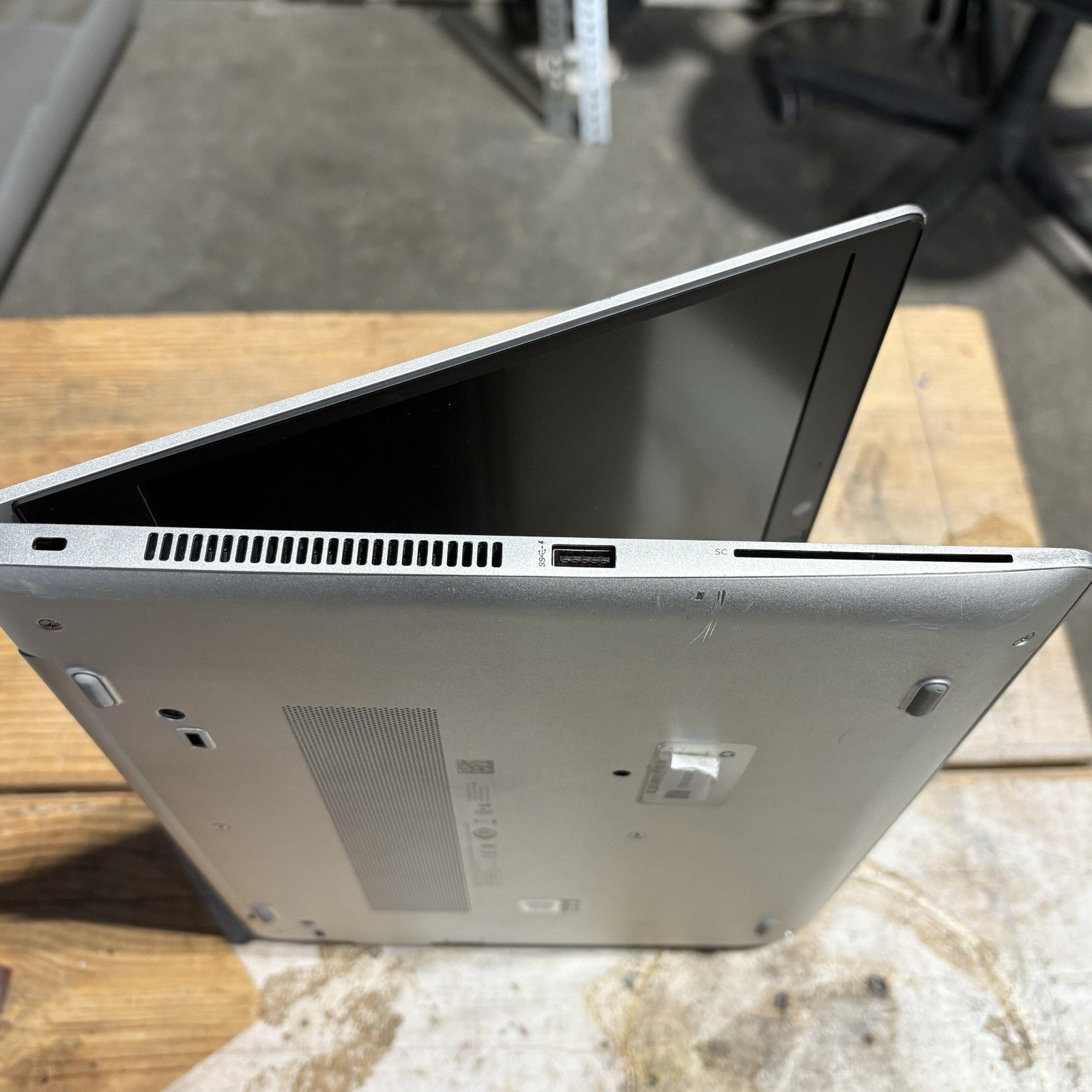 HP EliteBook 840 8GB RAM 256GB SSD i7-8565U Laptop | No Charger | No OS