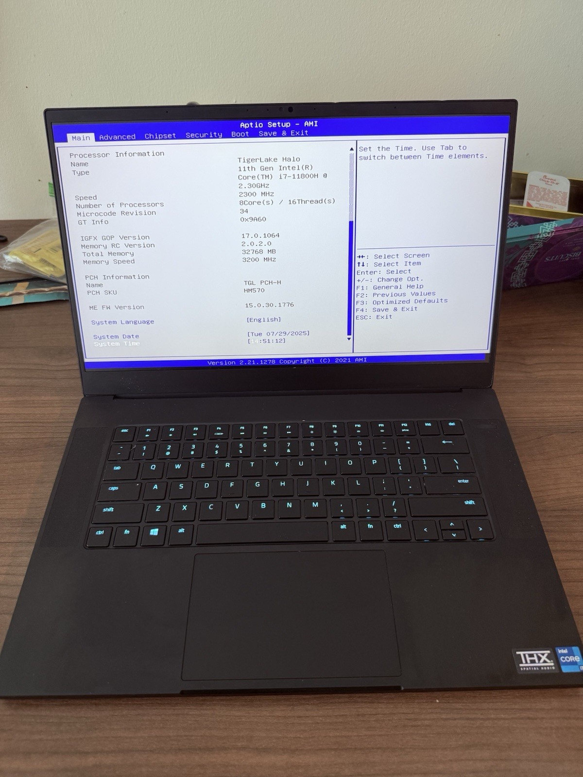 Razer Blade 15.6″ (1TB SSD, Intel Core i7 11th Gen., 4.20 GHz, 32GB) Gaming…