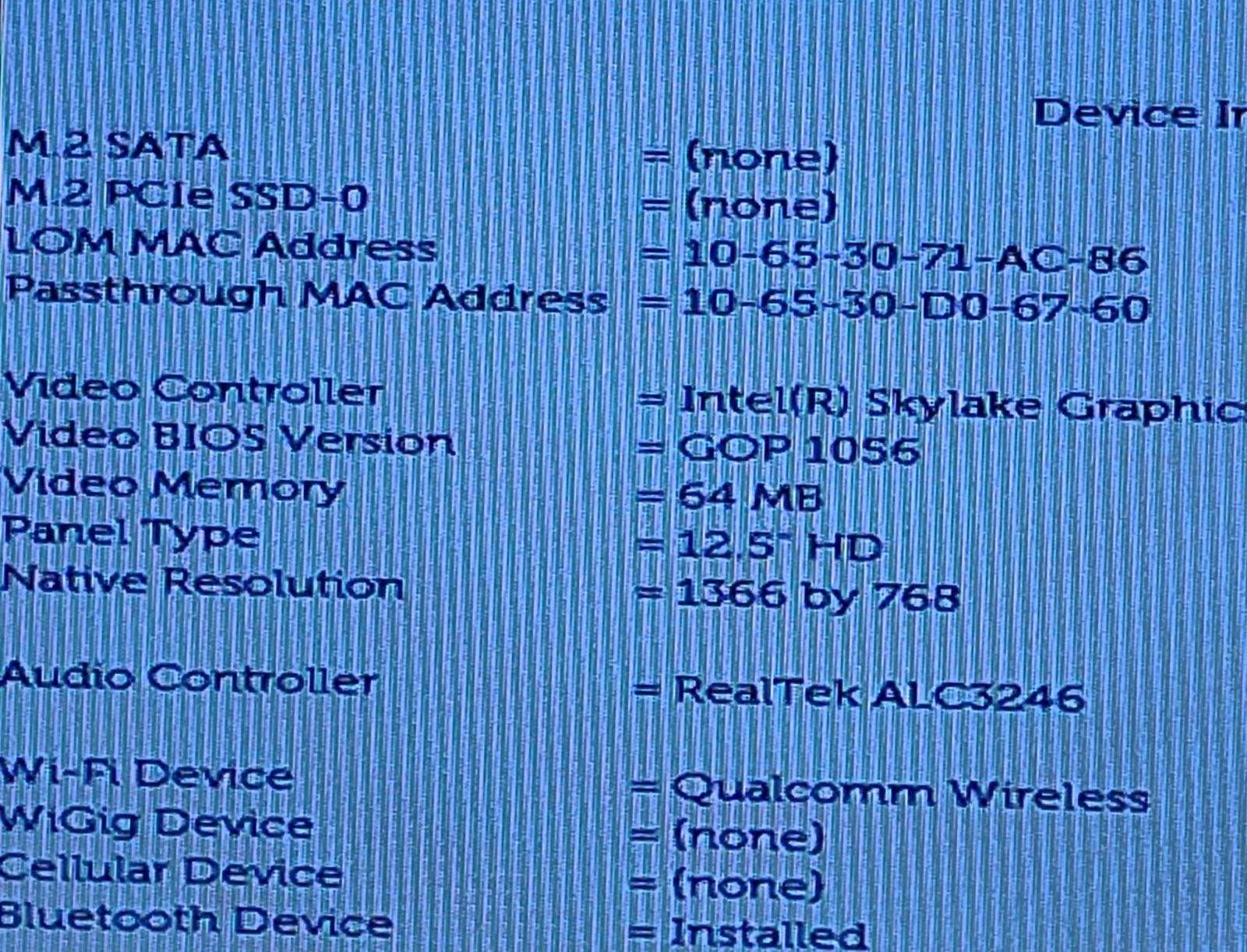 Dell Latitude 7280 Laptop 4GB RAM – I7-6TH GEN w/Genuine Dell AC Adapter
