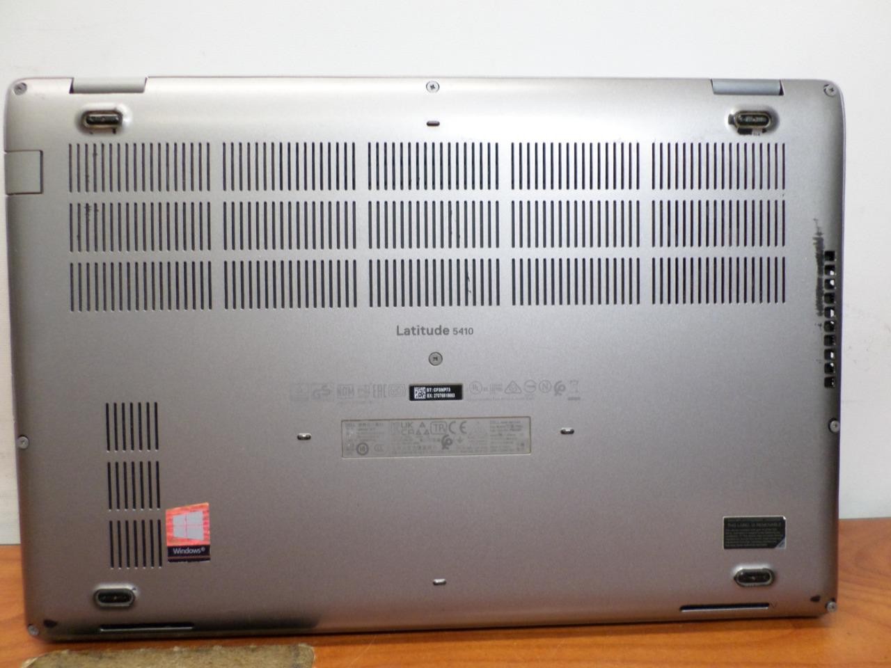 Dell Latitude 5410 14″ Intel i5-10310U WiFi/BT No Memory No SSD Battery Poor (x3