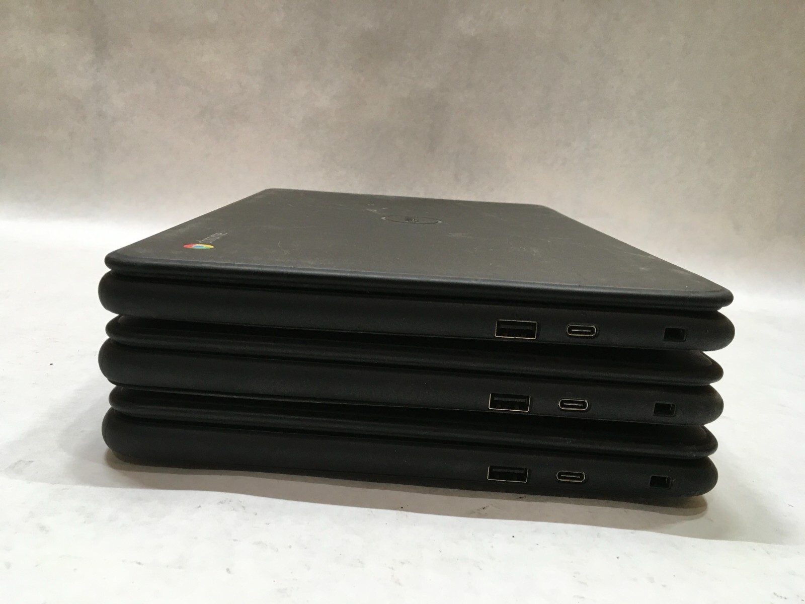 Dell Chromebook 5190 Lot of 3 Celeron Power Issues Does Not Power On- FT
