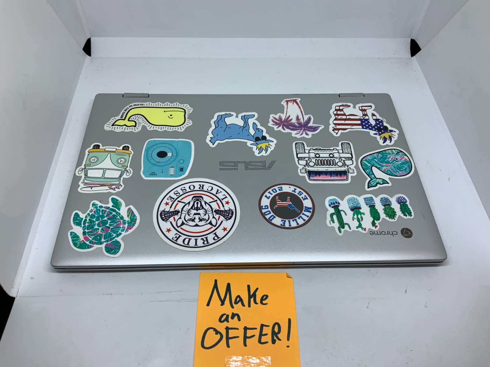 READ – ASUS Chromebook Flip C434T 14″ Intel M3-8100Y 1.30GHz 8GB RAM 4GB eMMC