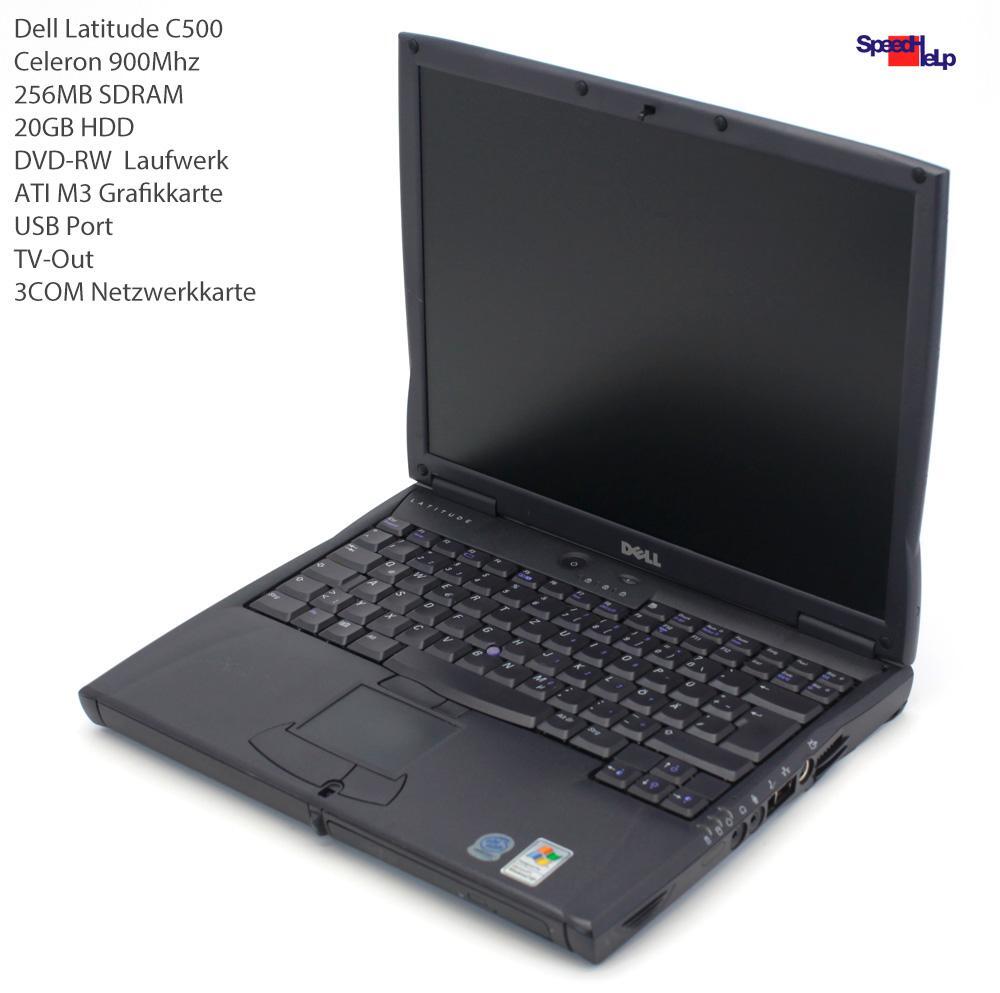 Dell Latitude C500 Notebook Laptop Windows 98 Parallel Lpt Celeron 900MHz 20GB
