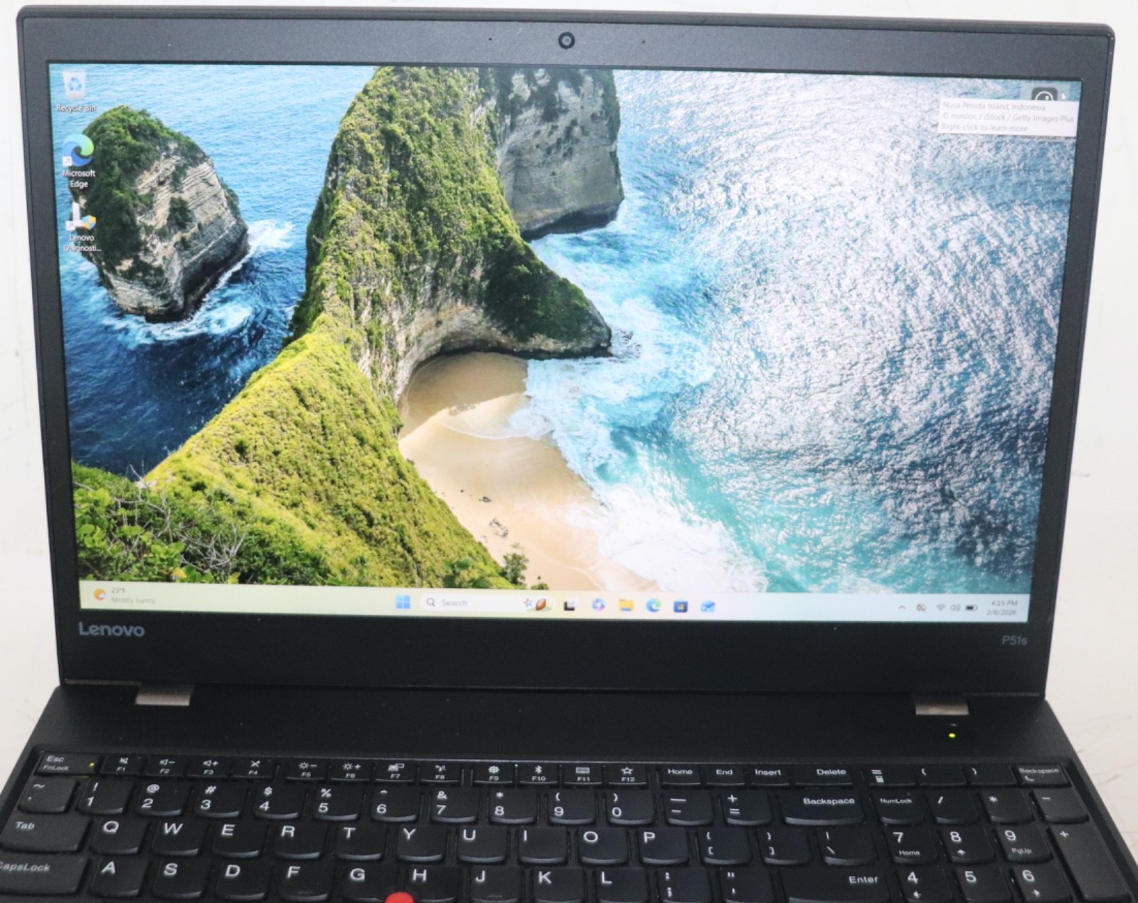 Lenovo ThinkPad P51S|Intel core i7@2.50GHz|16GB RAM|256GBSSD|WIN11.Prof|NVIDIA