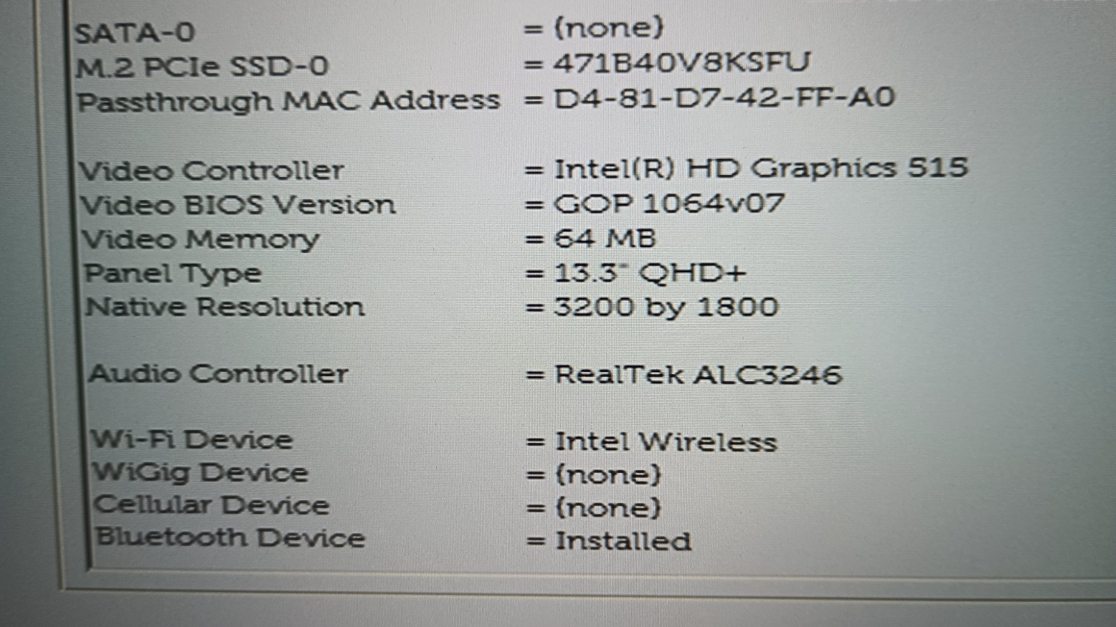 9123Latitude7370w/charger.Core m5-6y57.8GB.256GB NVMe.13.3″QHD+3K Touch.W11.Nice