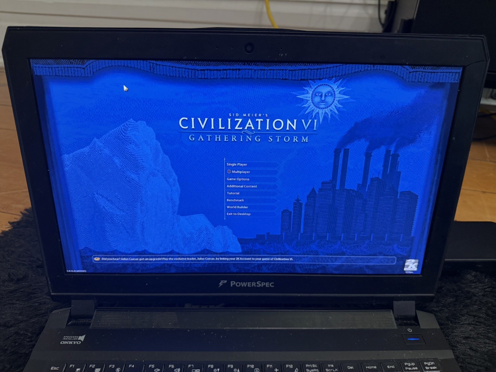 Powerspec Gaming Laptop (1510 PJ1) GTX 1070 16GB RAM Intel Core i7