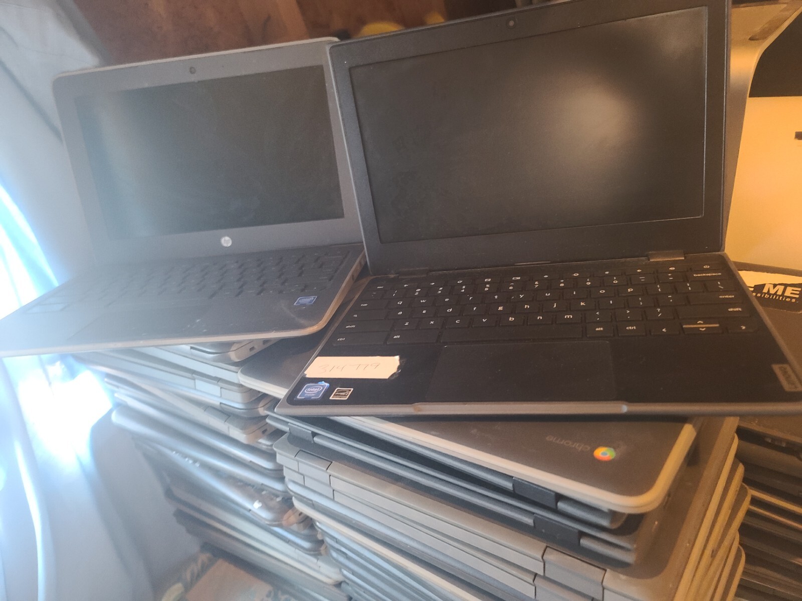 6pz *HP, Chromebook 14 G5, 14″, (4 GB, Intel,N3350) 2.4 GHZ- Black 3NU63UT#ABA