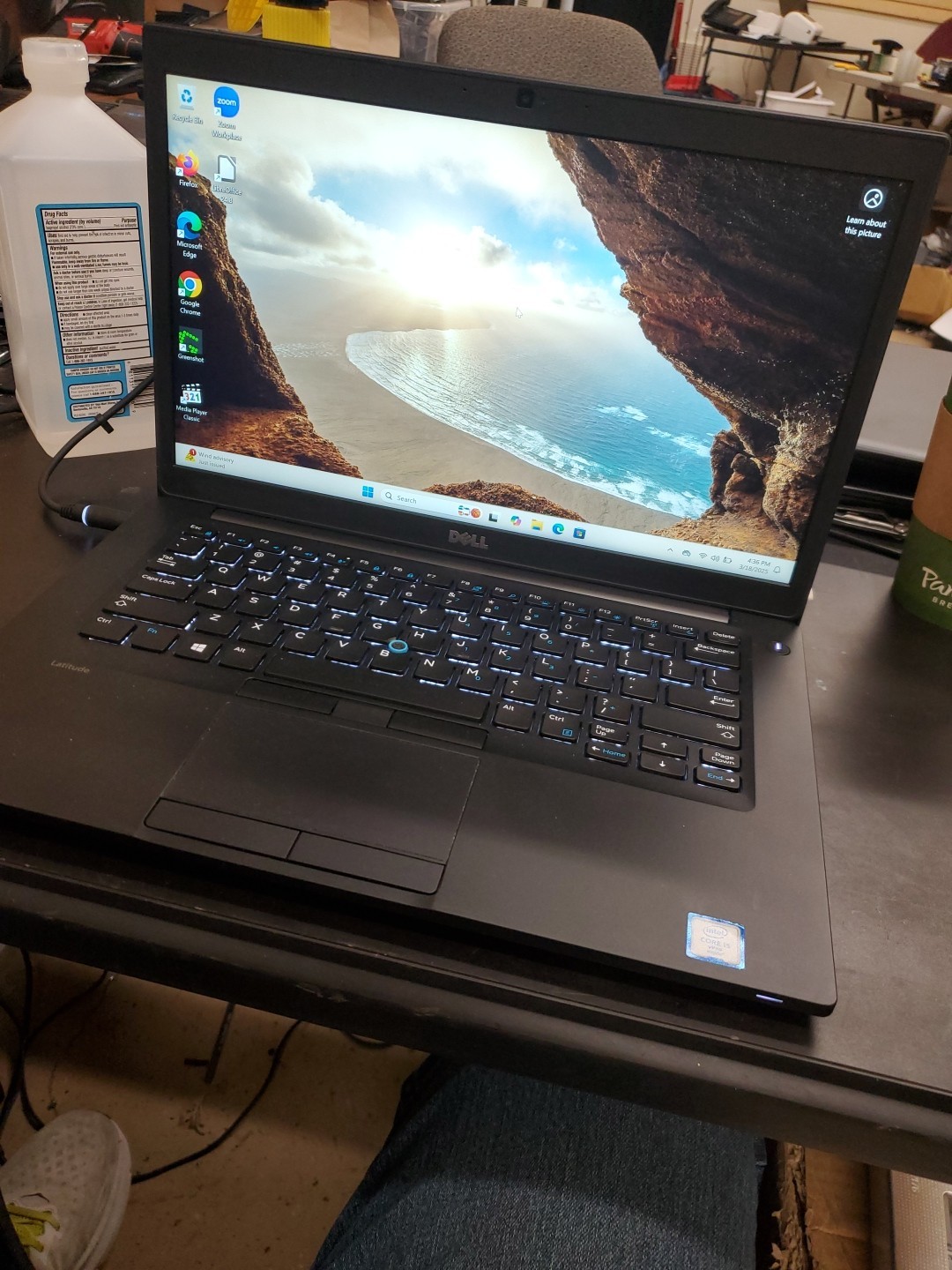 Dell Latitude 7480 14” i5-6300U 2.4GH 16GB DDR4 256GB SSD Win 11 31825-12