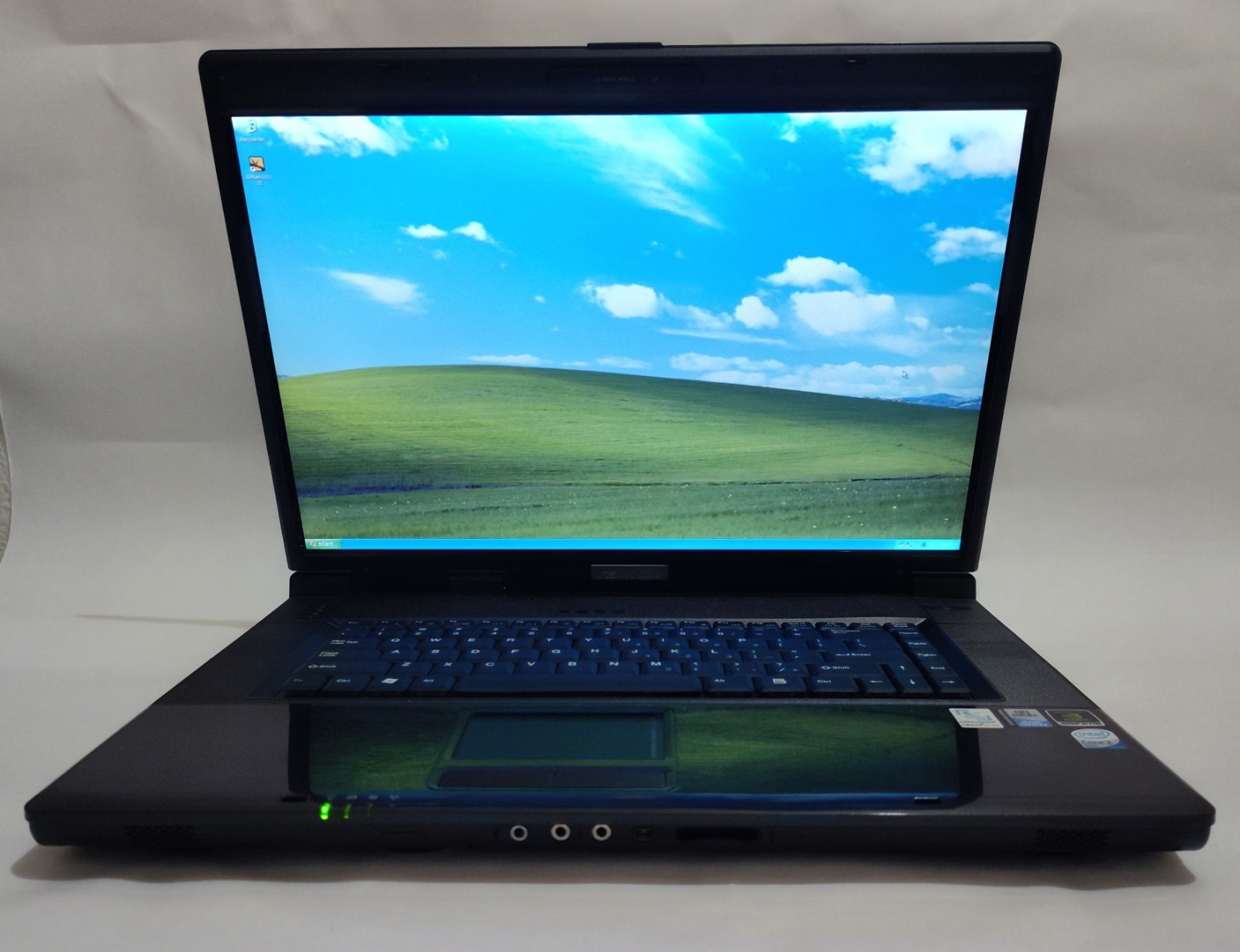 RARE OLD WINDOWS XP GAMING ASUS ASMOBILE NVIDIA GEFORCE CORE DUO Retro Laptop