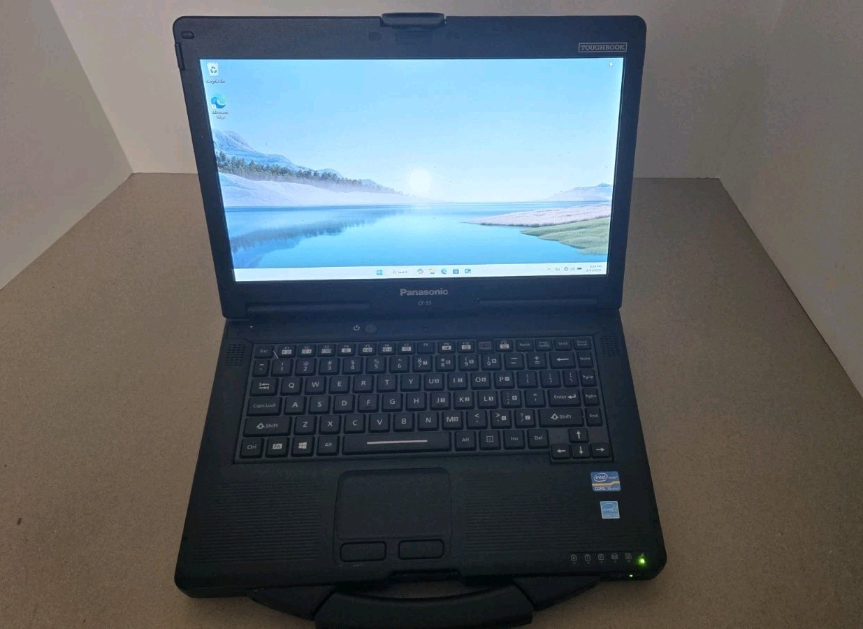 Panasonic CF-53 Toughbook i5-3340M 8GB RAM 256GB SSD Touchscreen Windows 11 Pro