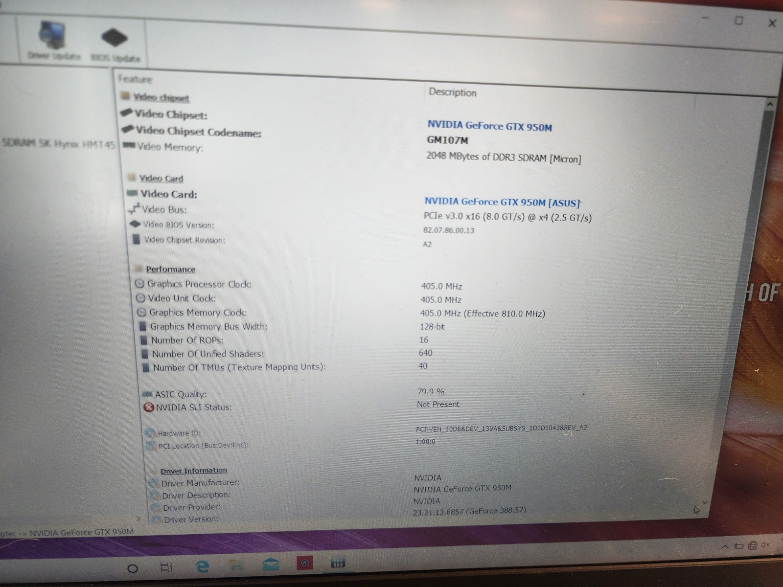 Asus K501UX 15.6” FHD Laptop i7-6500U, 8GB RAM, 256GB SSD READ