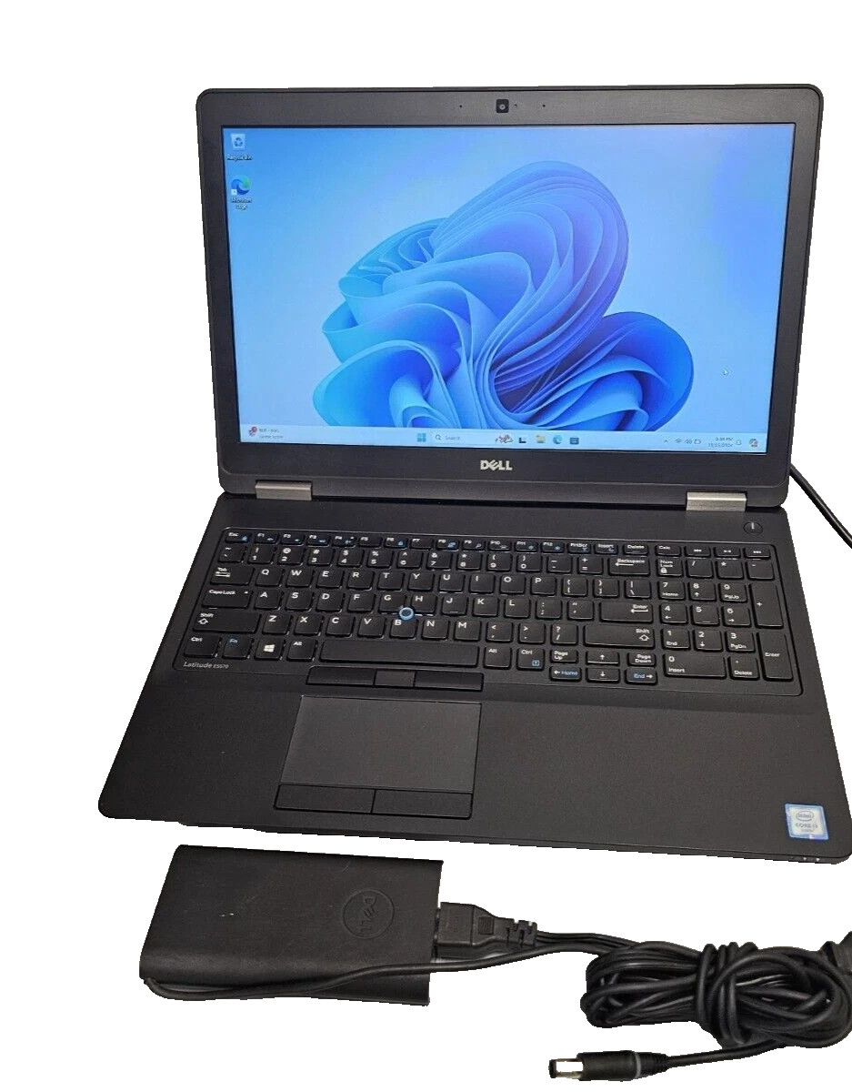 DELL LATITUDE E5570 15.6″ CORE i3-6100U@2.30GHz 8GB RAM 256GB Win 11