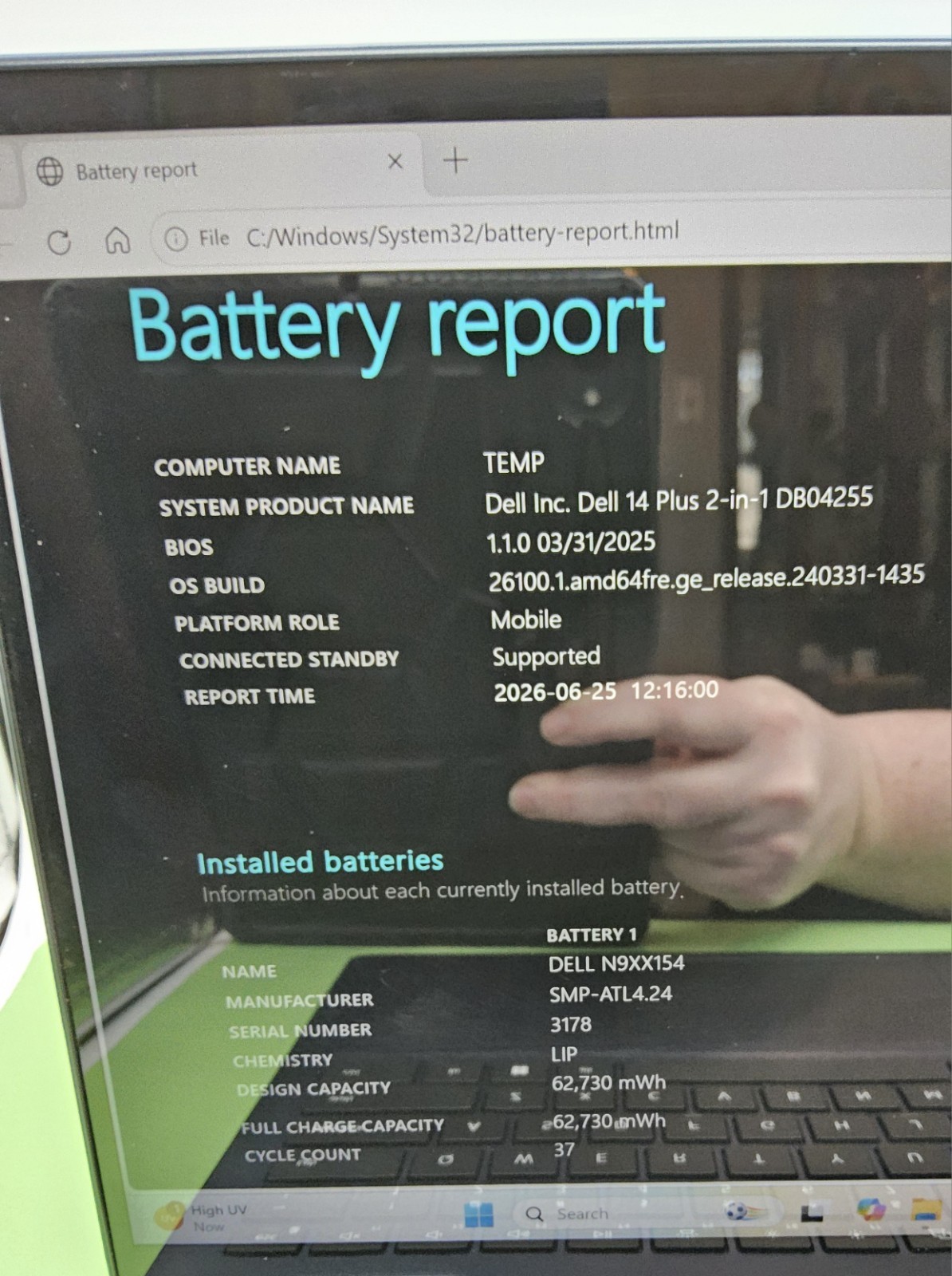 Dell 14 Plus DB04255 Windows 11 AMD Ryzen AI 7 350 2.0GHz 16GB RAM 1TB SSD