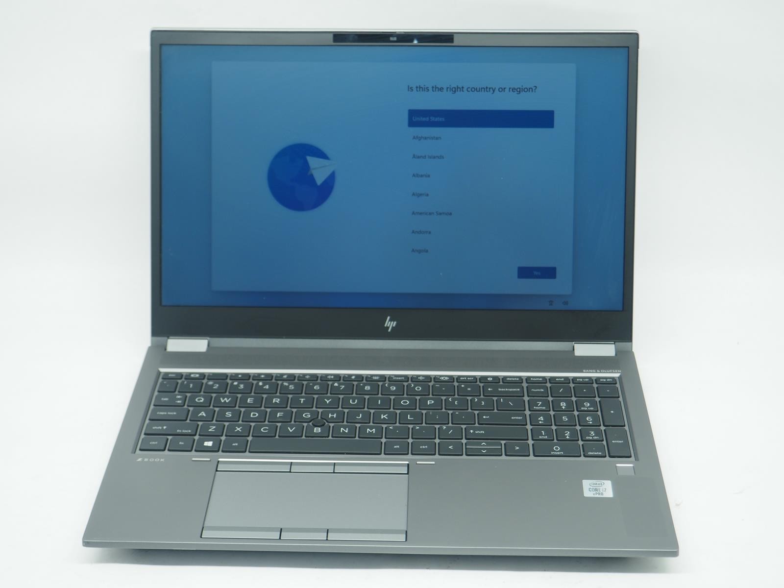 HP ZBOOK FURY 15 G7 15.5″ Intel Core i7-10850H 2.70GHz 32GB RAM 512GB NVMe