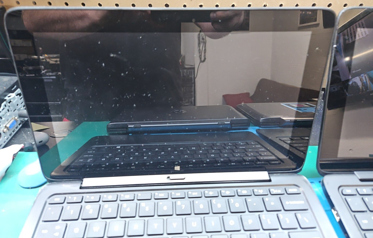 LOT 4 HP Pro x2 410 G1 11.6″ i5-4202Y 1.6GHz 4GB 2-in-1 Laptops FOR PARTS AS IS
