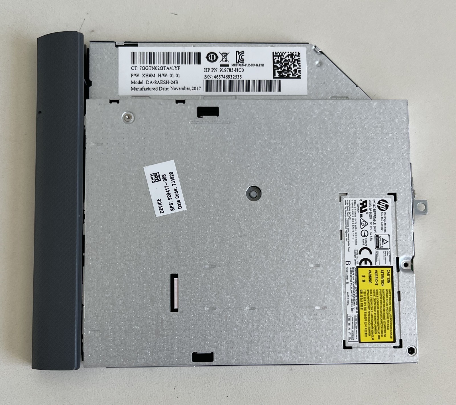 HP Pavilon 3168NGW Reliable 7th Generation AMD Processor 15-BW030NR HD DVD RAM