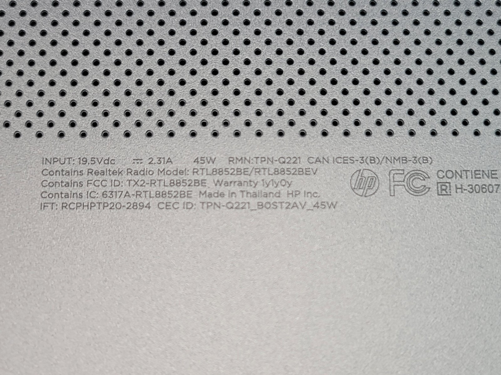 HEWLETT PACKARD 14-DQ6115NR LAPTOP
