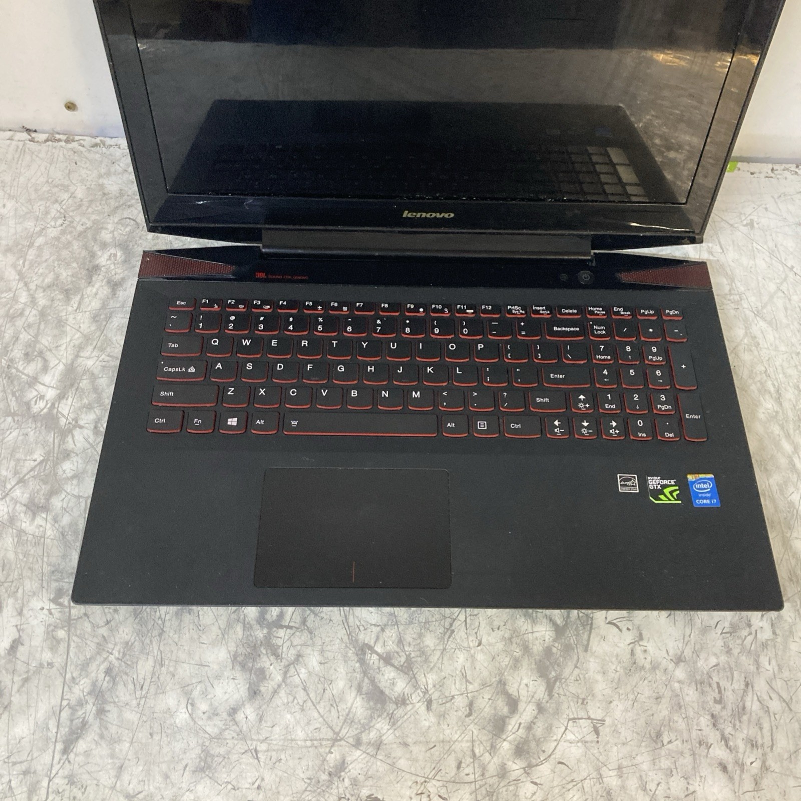 LENOVO Y50-70 unknown cpu, no RAM, NO HDD/OS no power