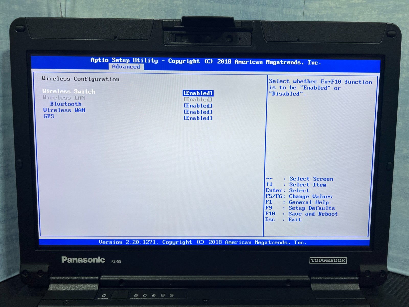 FZ-55CA60CVM, Intel core i7-8665U,512GB SSD,16GB Mem,HDMI, 4G LTE, GPS, 2 Batter