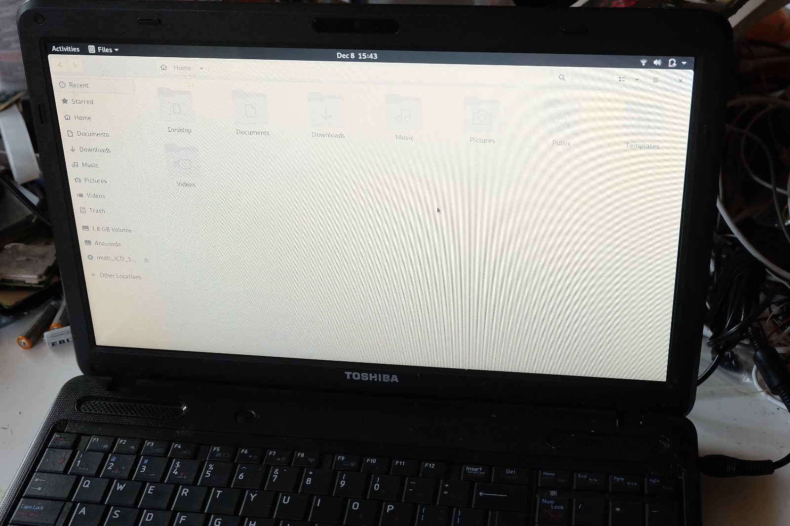 Toshiba Satellite C650 / Core i3-2350m / 4GB / no HDD
