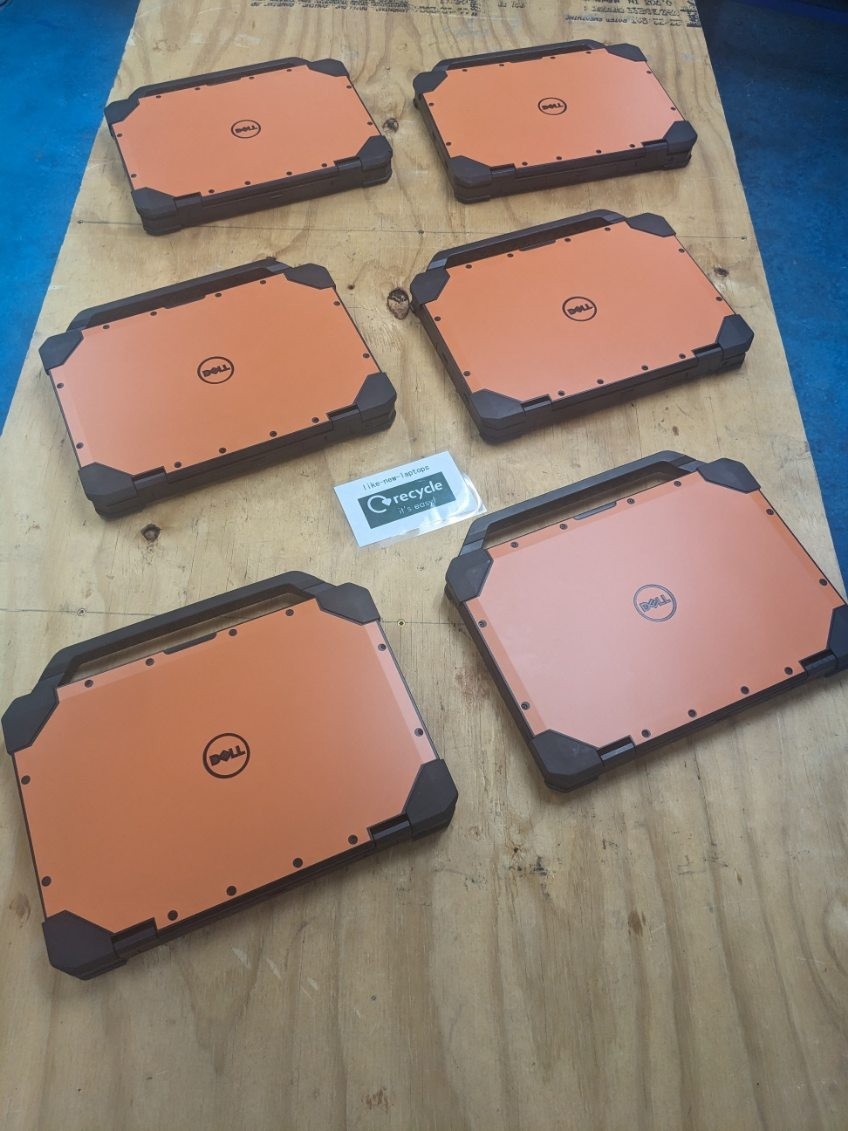 Dell Latitude 14 Rugged 5420 Laptop i5 8th GEN 16GB 1TB ORANGE IP 53 RATED