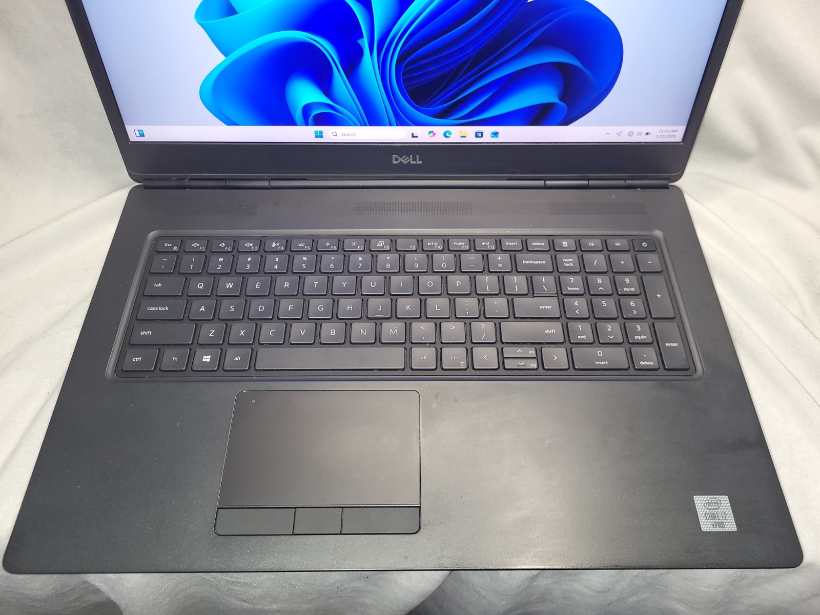 Dell Precision 7750 i7 10850H 2.70GHz 16GB 256 SSD Quadro RTX 5000 w/Win 11