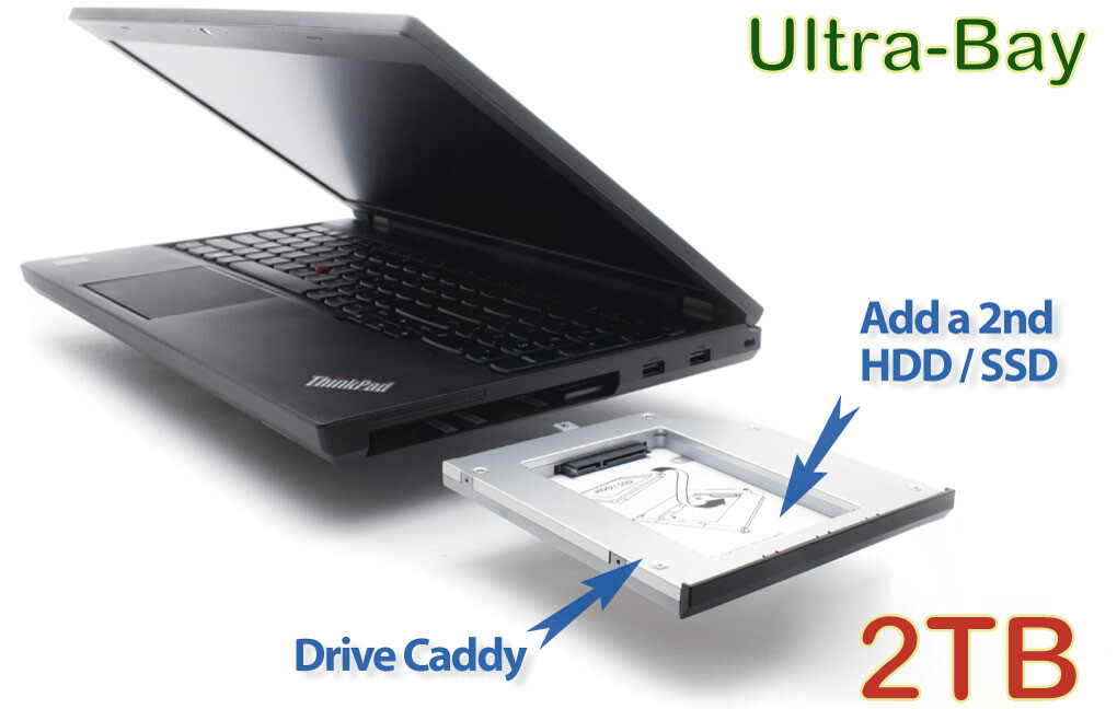 3D-Design Thinkpad T440p i7-Quad (1TB SSD + 2TB) 16GB 14″ nVIDIA Backlit Docking