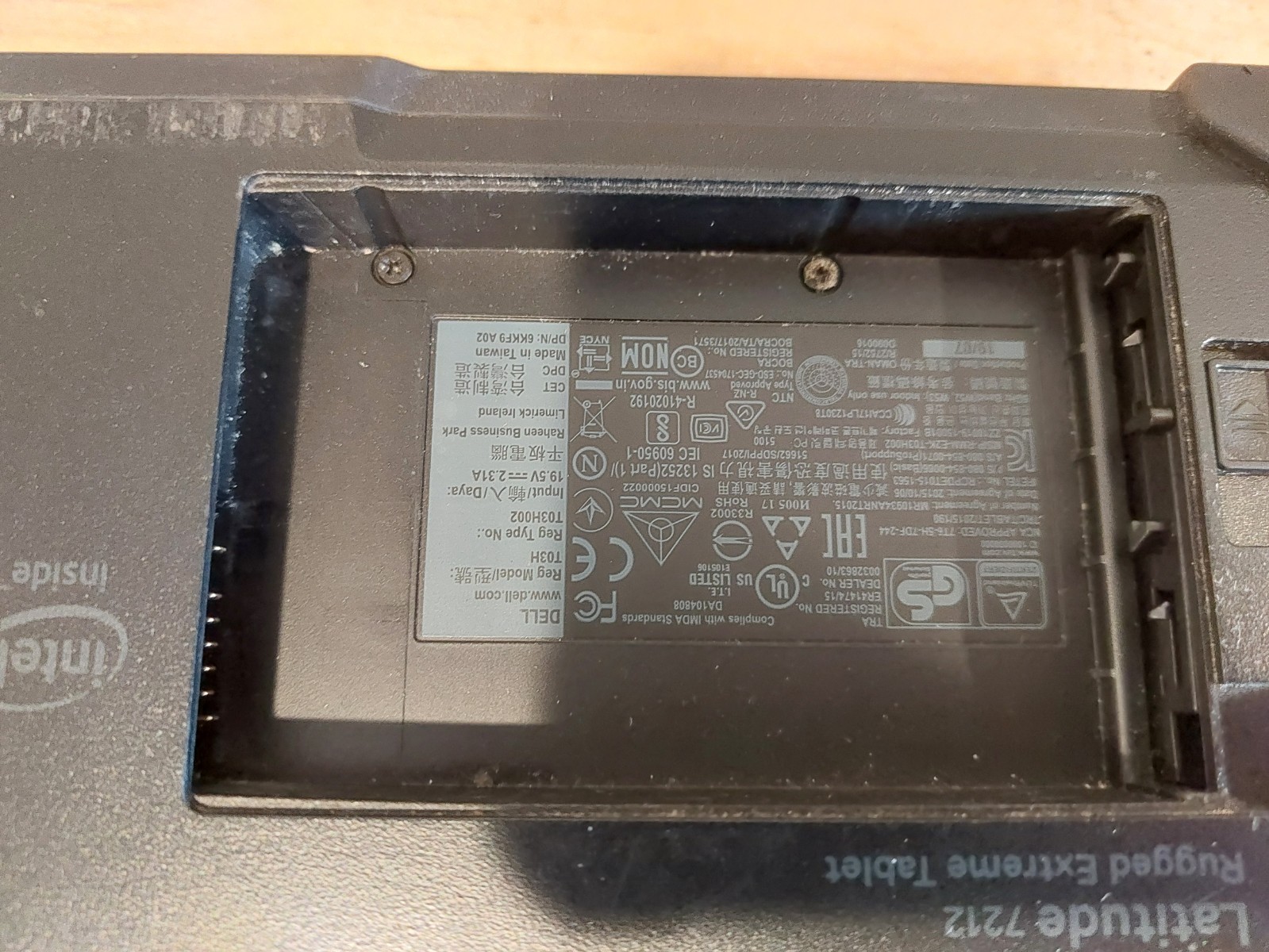 NO OS Dell Latitude 7212 Rugged Tablet Lot of 3 i5-8350U 8gb 128gb