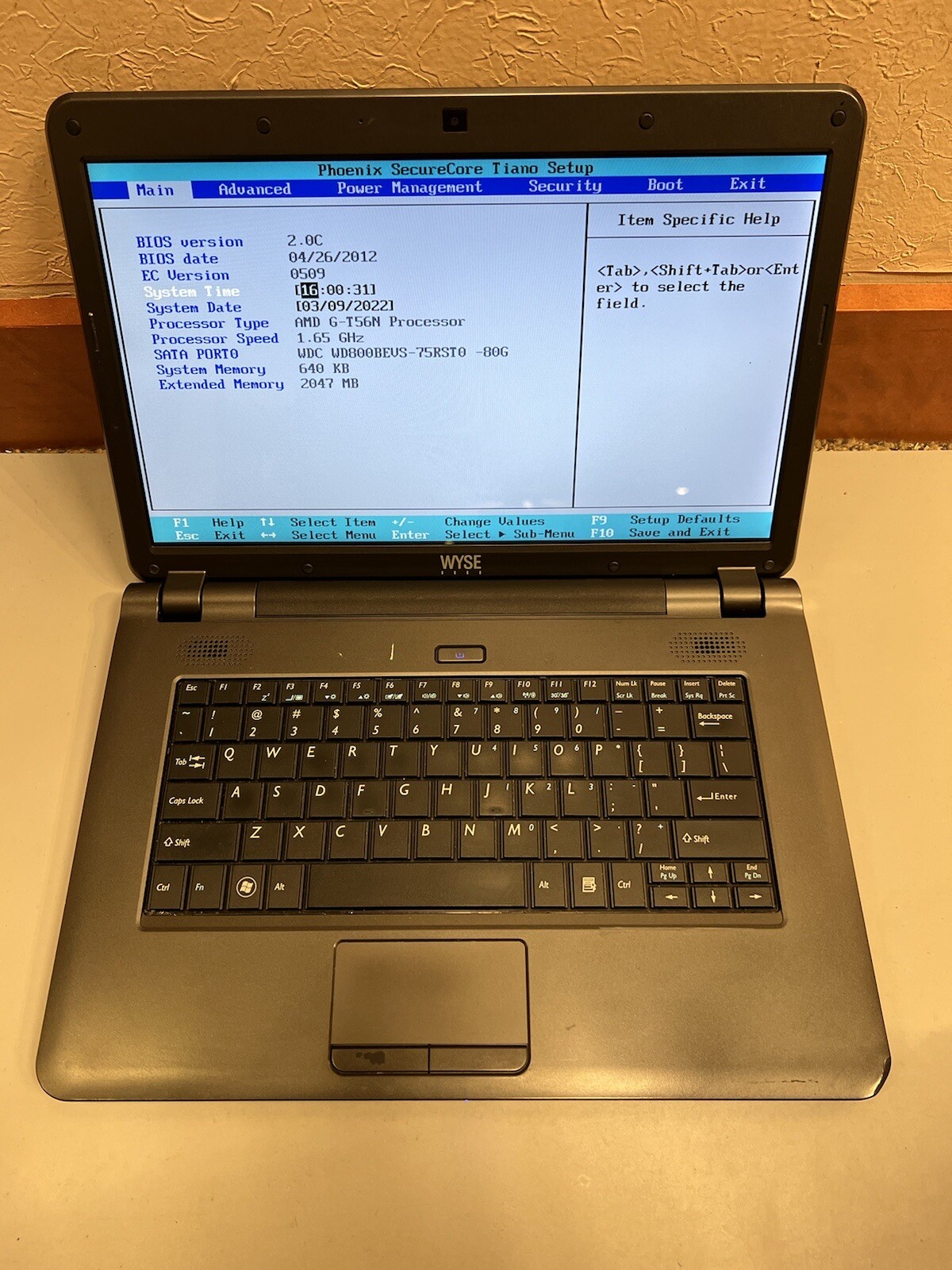 WYSE Xn0m AMD G-T56N 2GB RAM 80GB HDD WEBCAM WIN 10