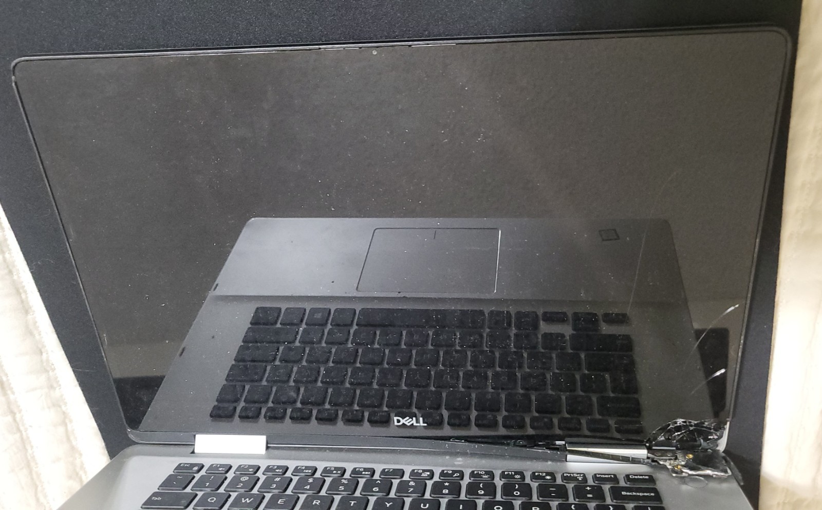 Damaged laptops, unknown condition. storage unit find. 3 Chromebooks, 2 laptops.