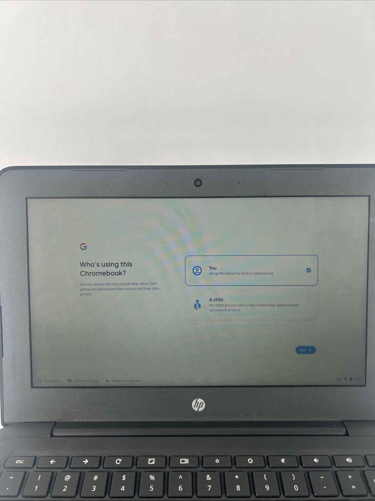HP 11 G6 EE Chromebook Intel Celeron 4GB RAM Chrome OS Laptop Grade B