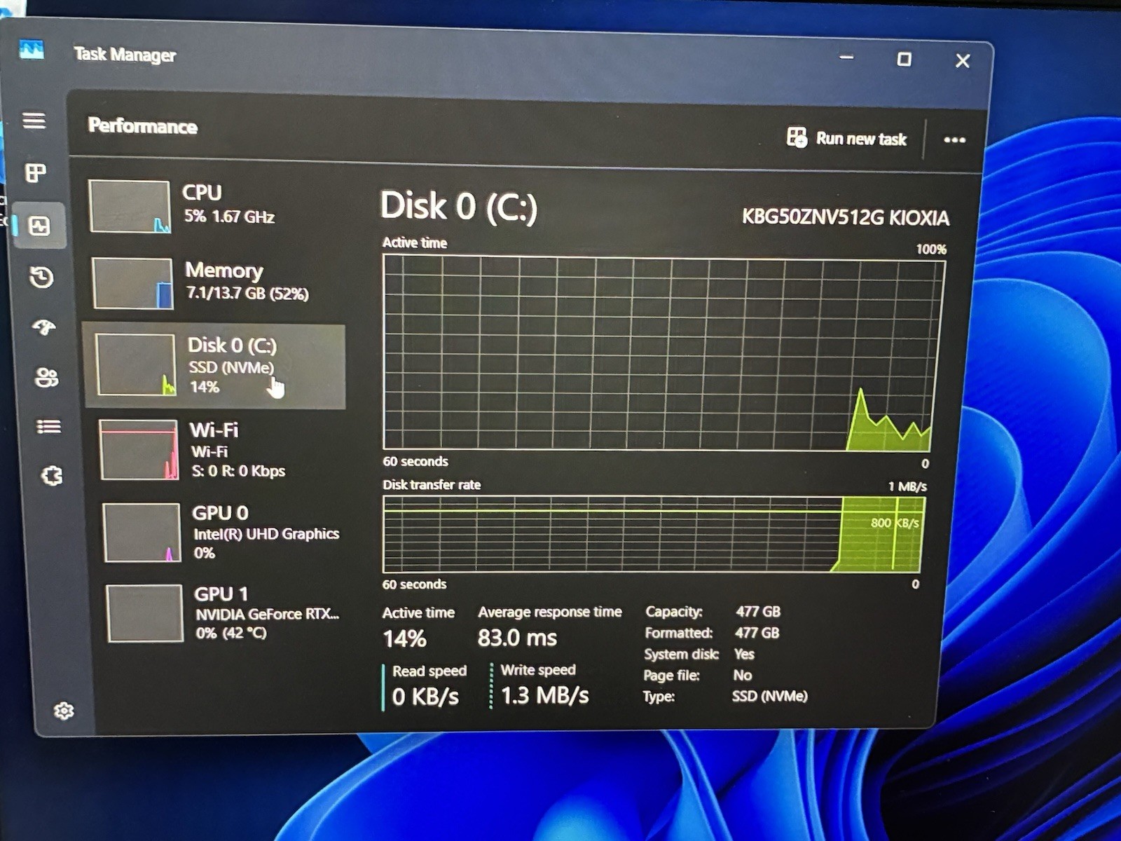 HP Gaming Laptop Omen 16 16.1” FHD 165Hz i7-14700HX 16GB RAM 512GB SSD RTX 4070