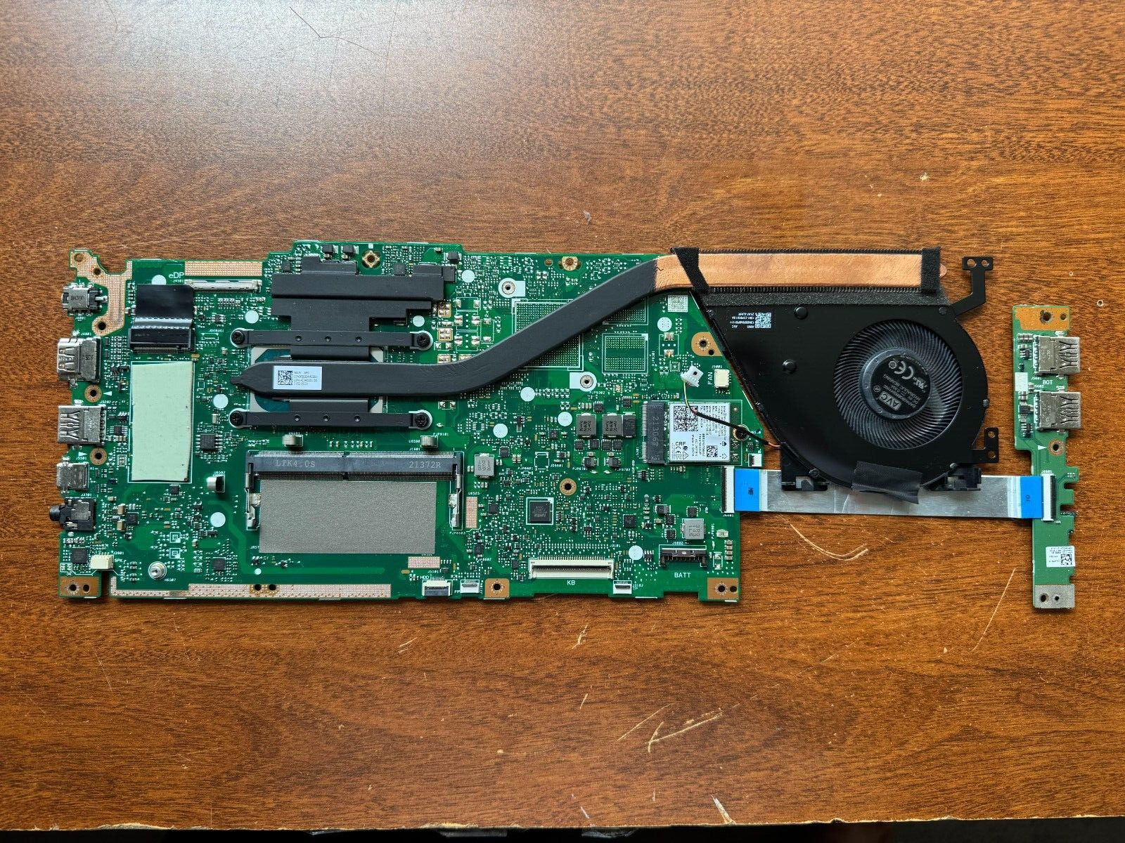 Asus Vivobook K513EA Systemboard i5 2.8GHZ with CPU Fan and IO board