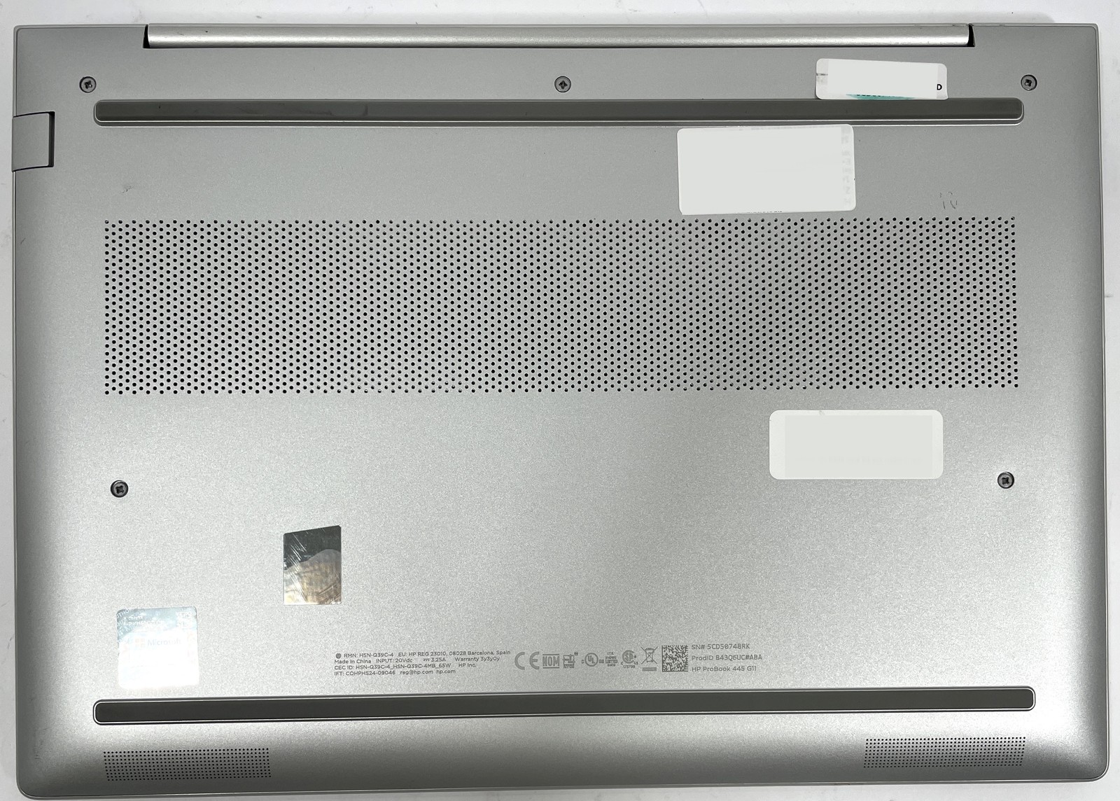 HP ProBook 445 G11 Laptop Ryzen 7 7735U 256GB SSD 16GB RAM Radeon 680M – Win 11