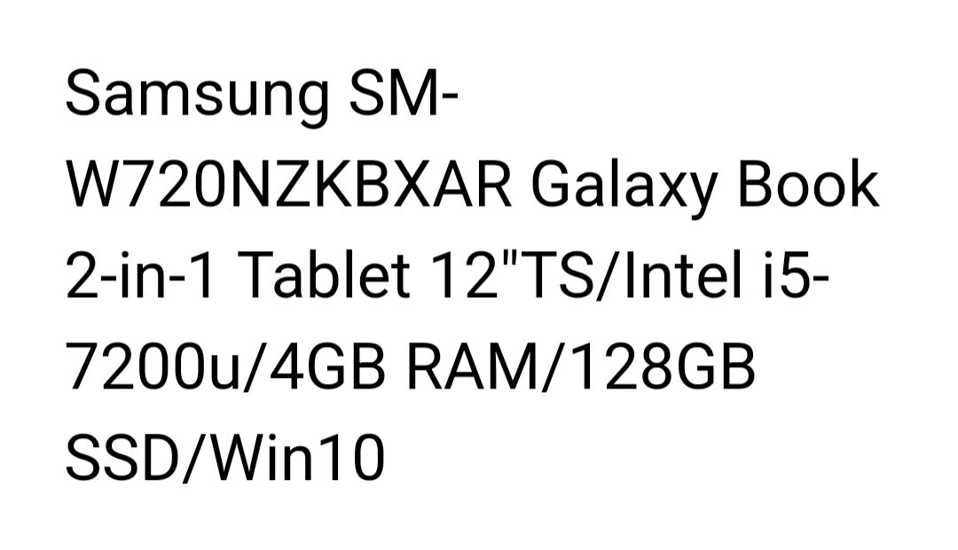 Samsung Galaxy Book laptop tablet 2 in 1
