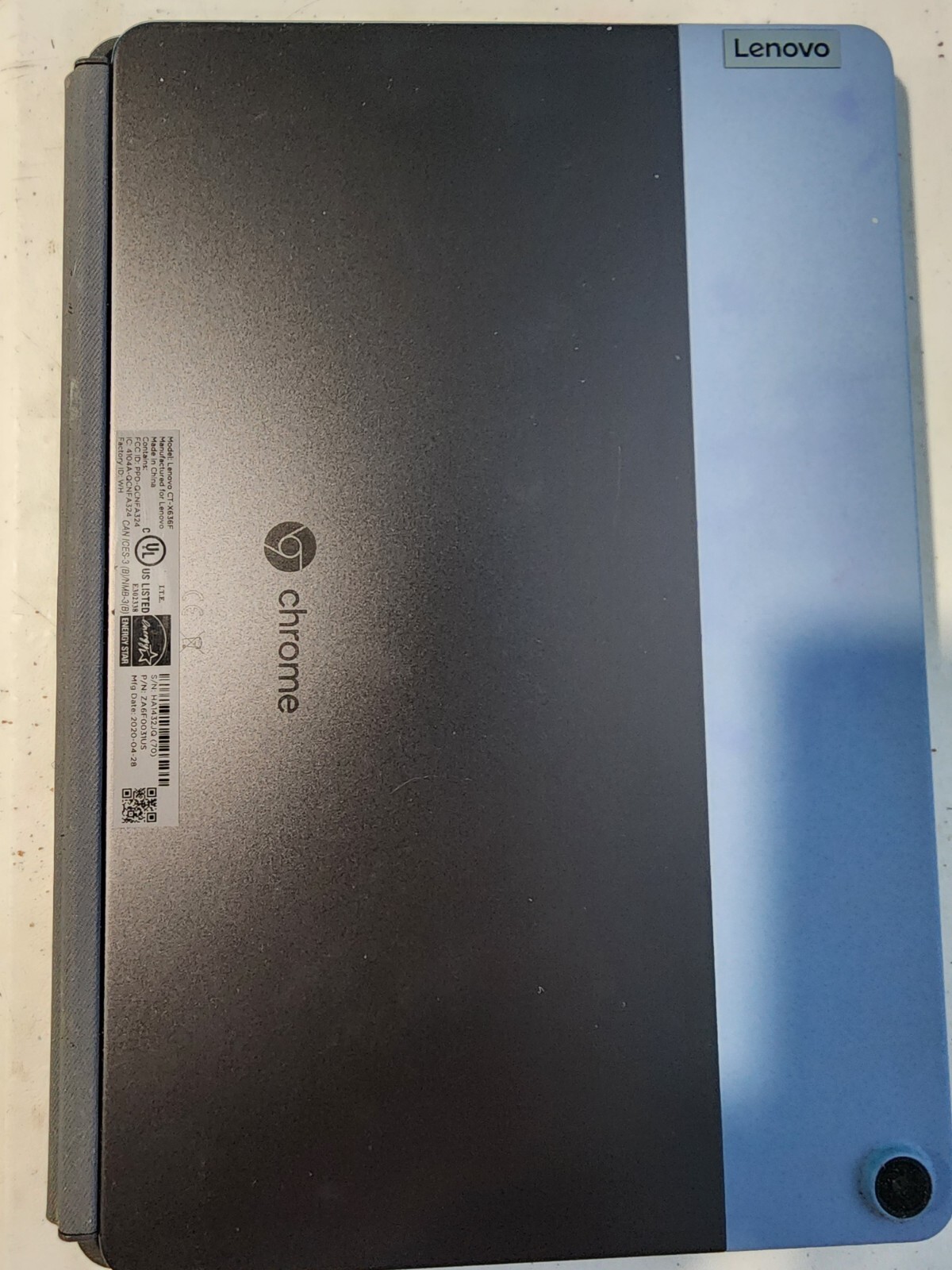 Lenovo Ideapad CT-X636F 10.1″ (128GB,MediaTek Helio P60T,2.00GHz,4GB) Chromebook